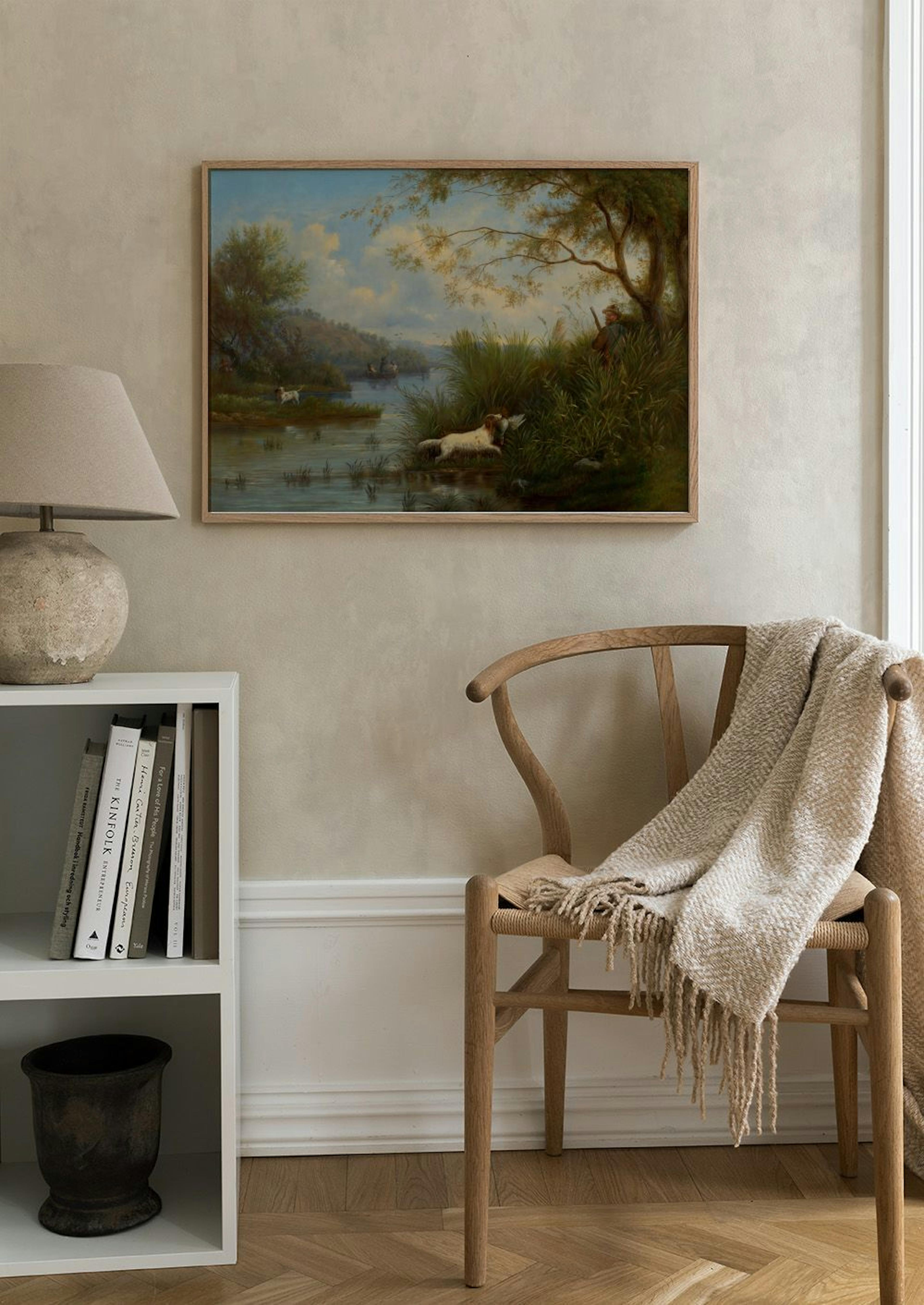 František Belopotocký - Vadkacsavadászat Poszter 0