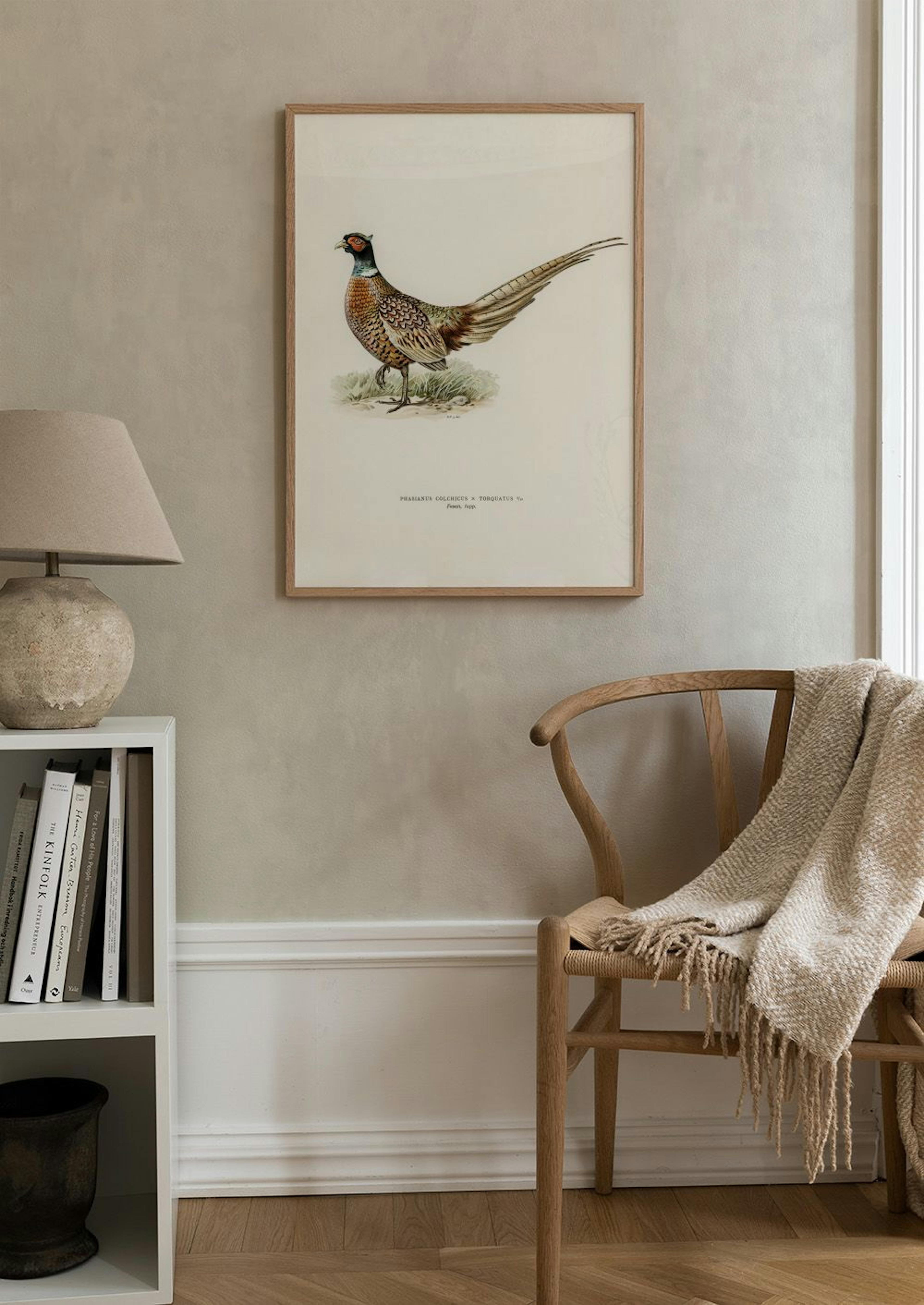 Nyakörves Fácán Poszter - The von Wright Brothers 0