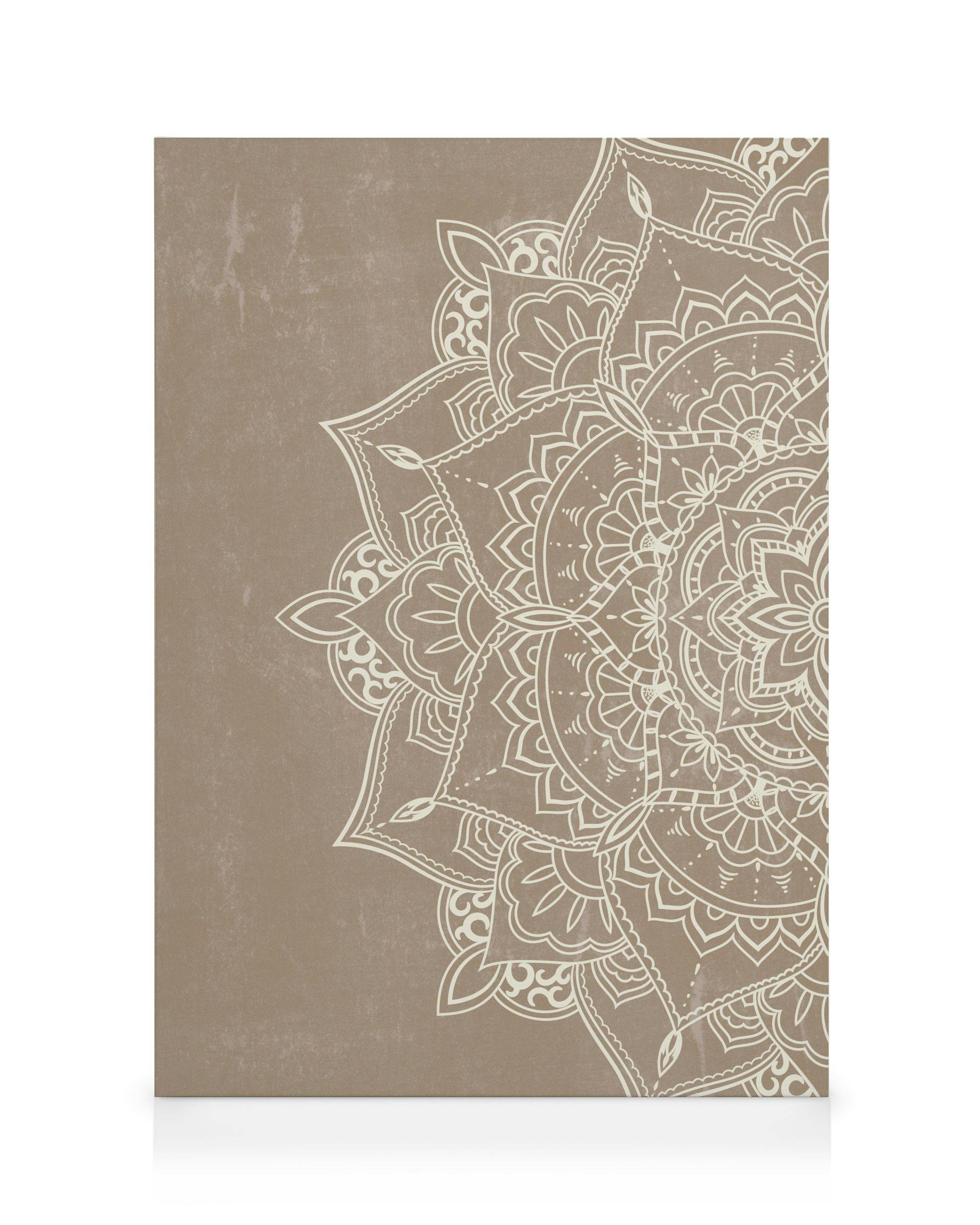 Mandala No1 Canvas print (70x100 cm - Black Frame) - Poster Store High Quality Picture Frames