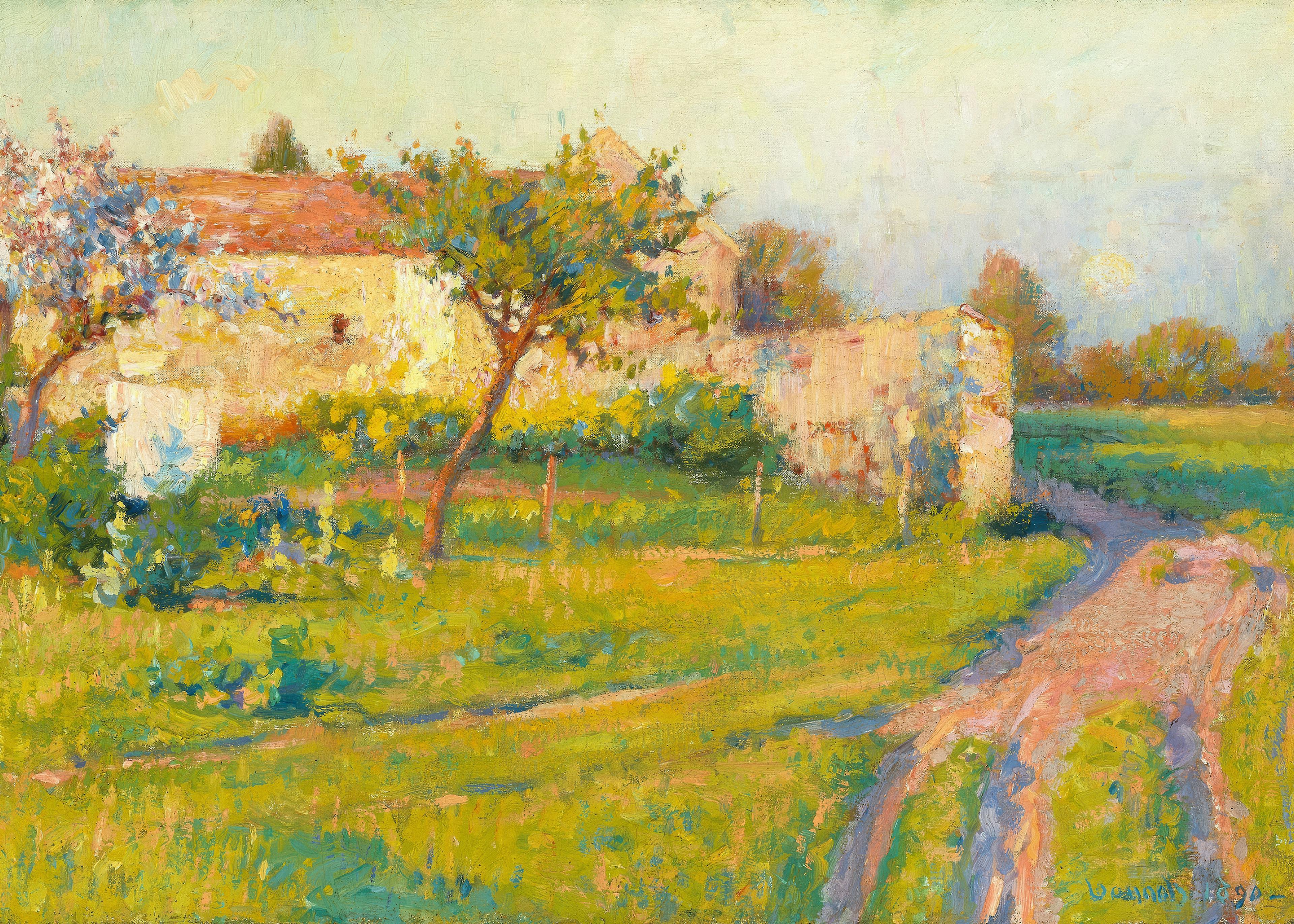 Robert William Vonnoh - Spring in France Poster 0