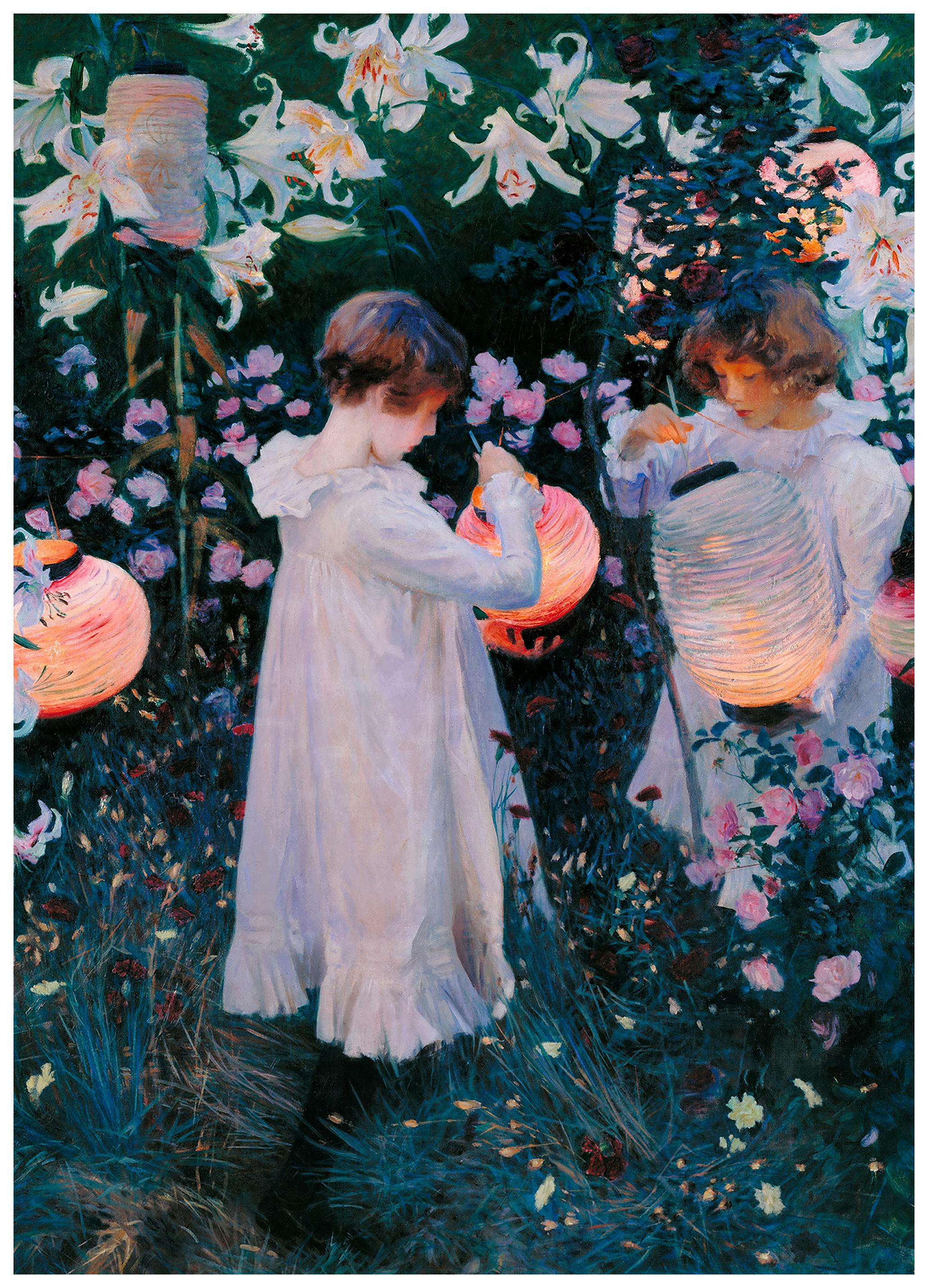 John Singer Sargent - Carnation, Lily, Lily, Rose Poster (30x40 cm) - Poster Store