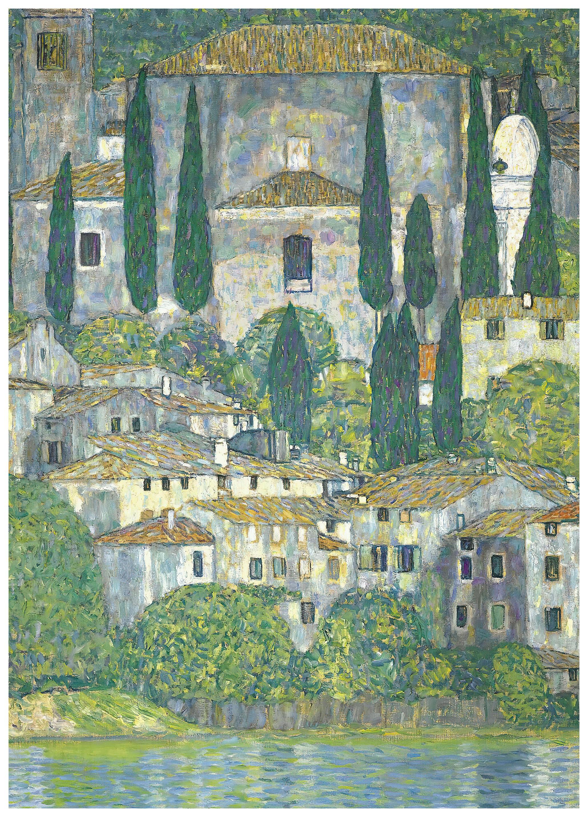 Gustav Klimt - Chiesa a Cassone Poster (50x50 cm) - Poster Store