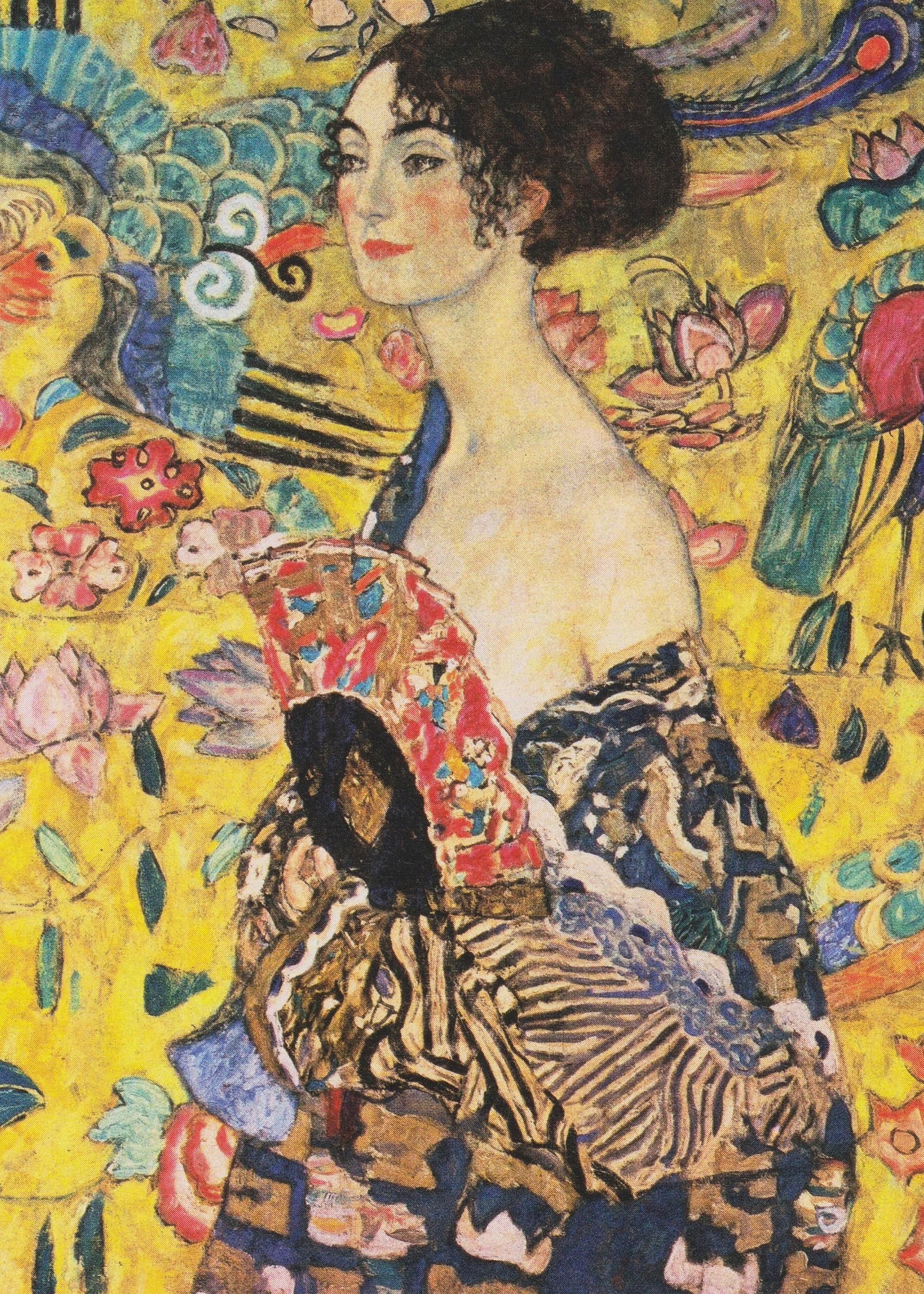 Gustav Klimt - Lady With a Fan Poster 0