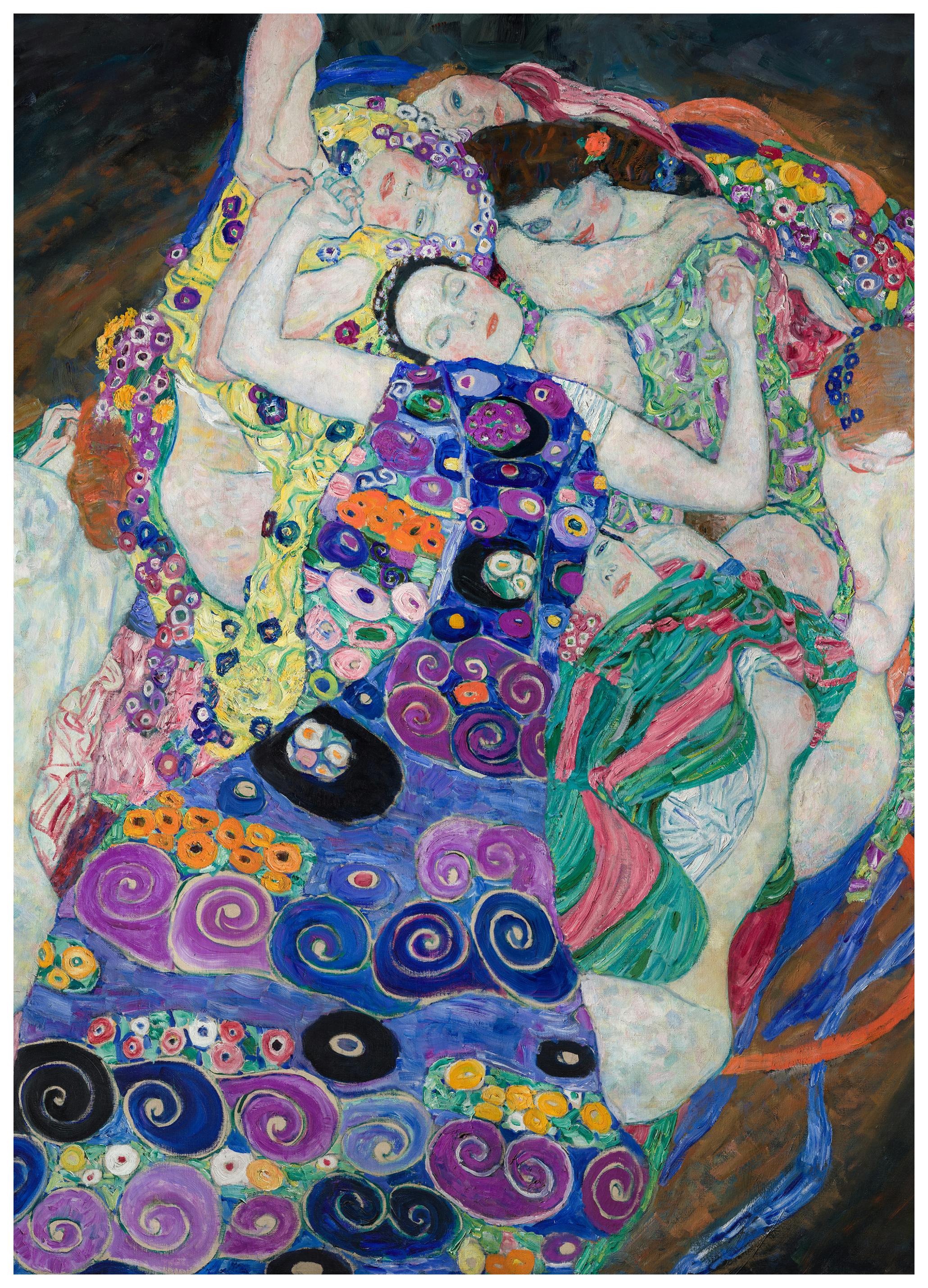 Gustav Klimt - La Fanciulla Poster (50x50 cm) - Poster Store