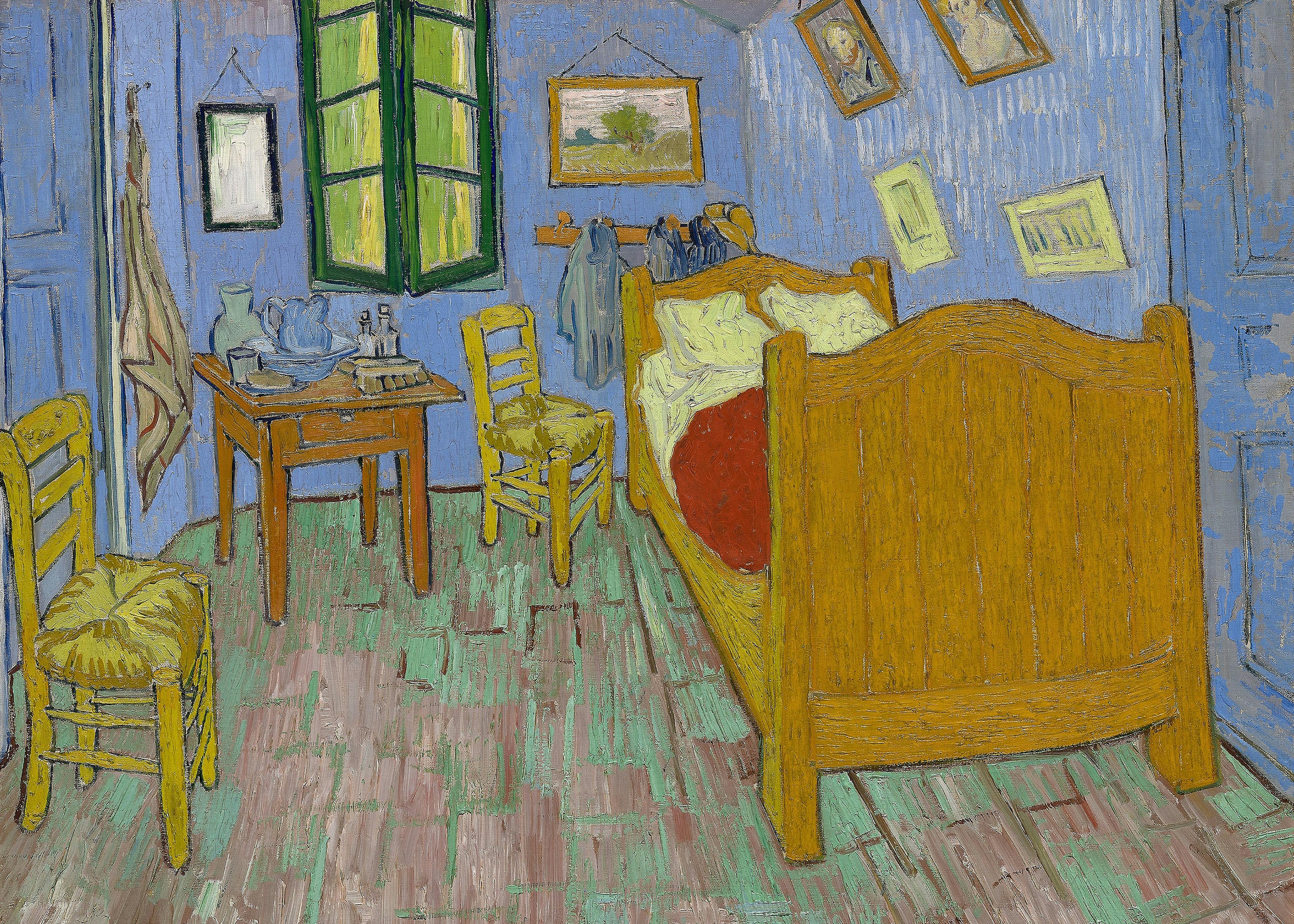 Van Gogh - Dormitorio en Arlés Póster 0