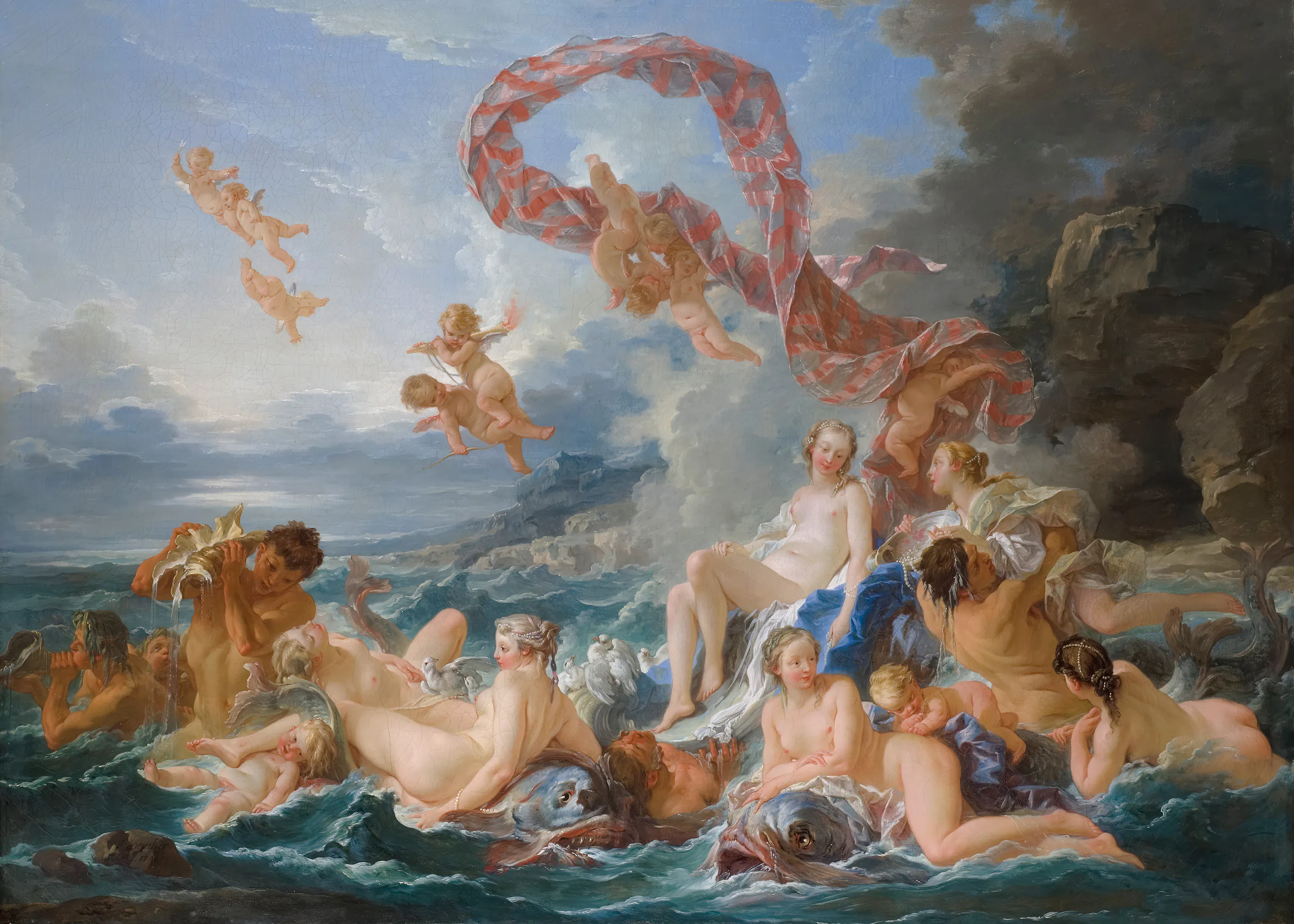 François Boucher - The Triumph of Venus Poster 0
