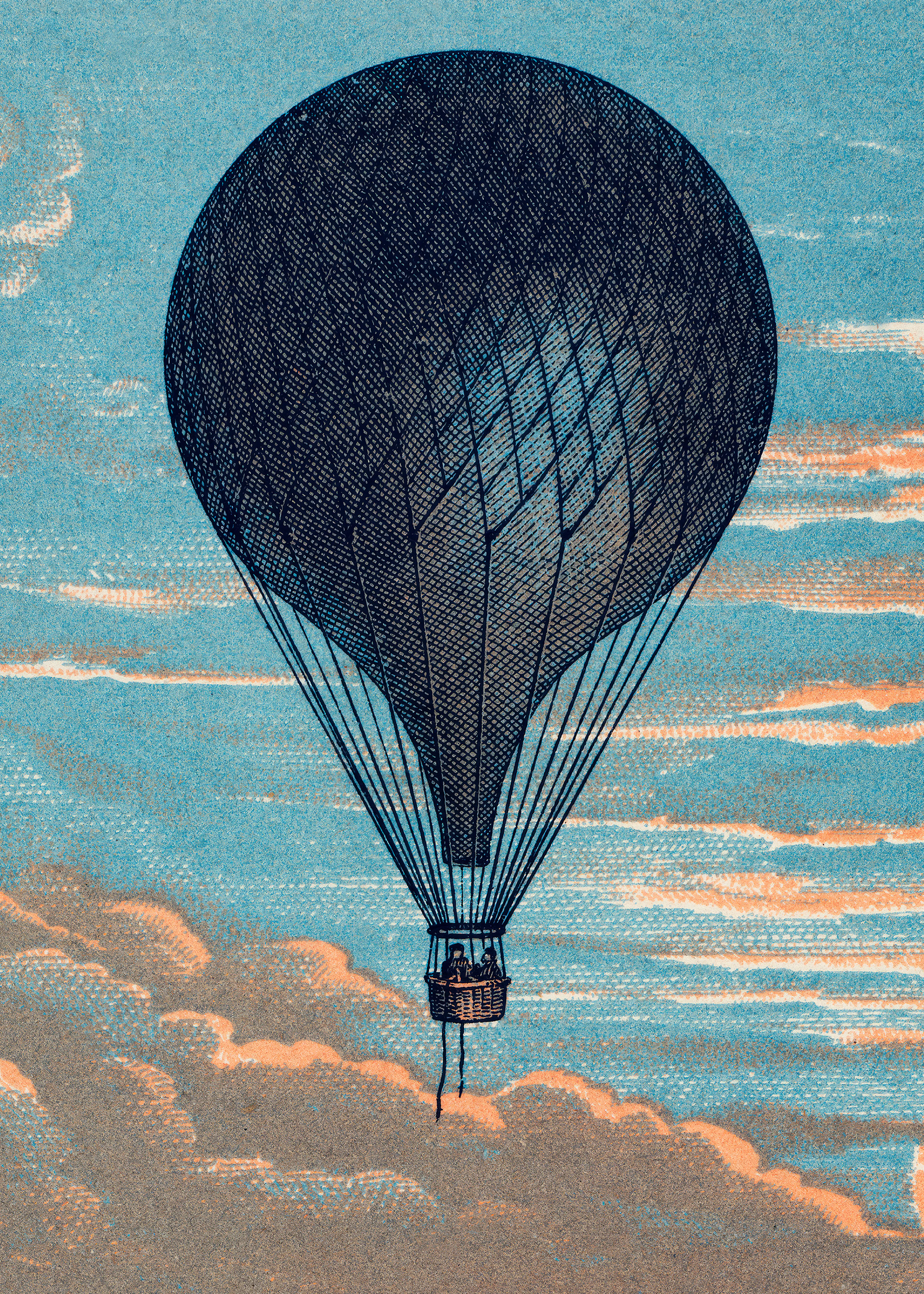 Imprimeur E. Pinchot - Le Ballon Poster 0