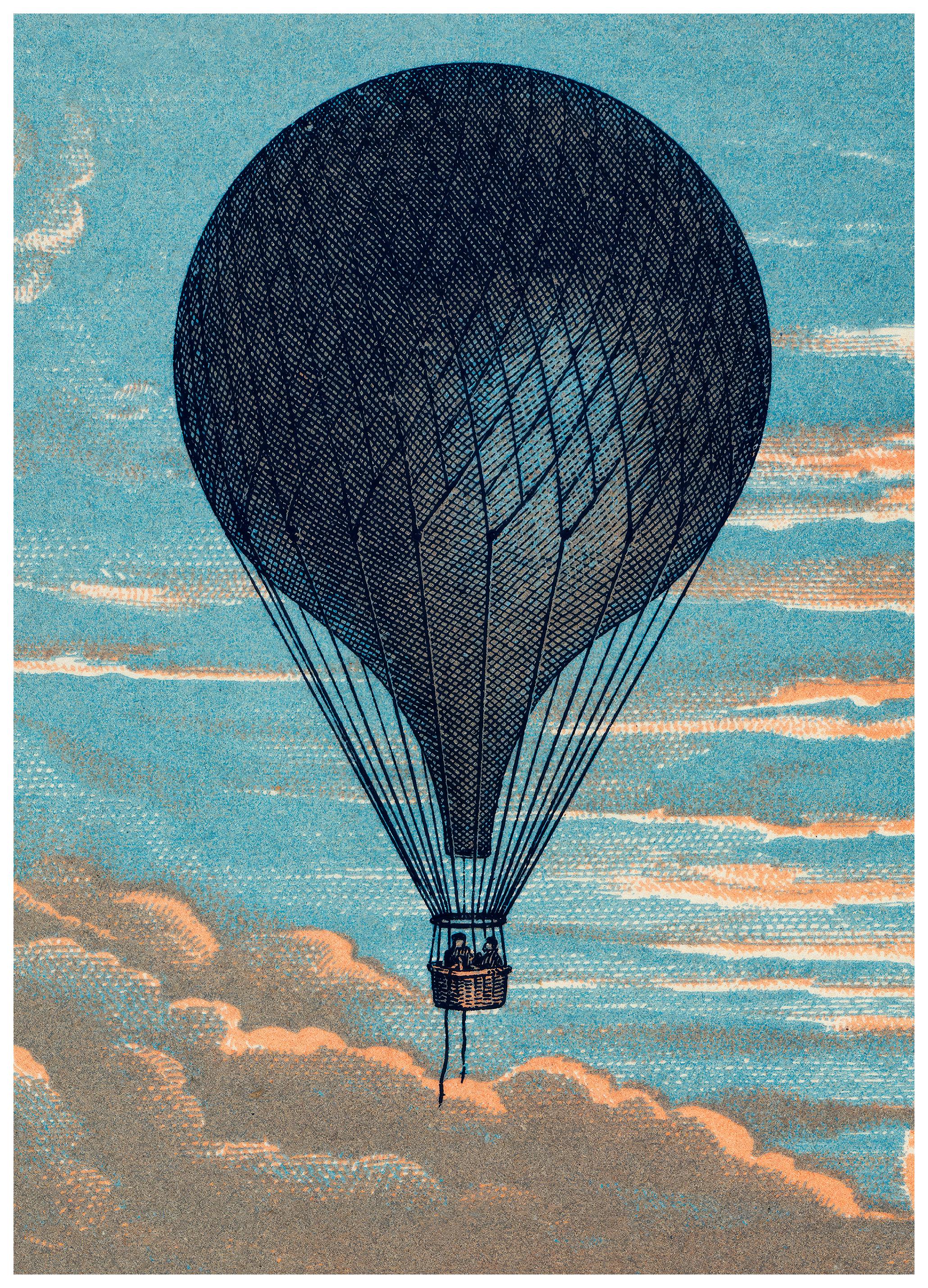 Imprimeur E. Pinchot - Le Ballon Poster (50x70 cm) - Poster Store