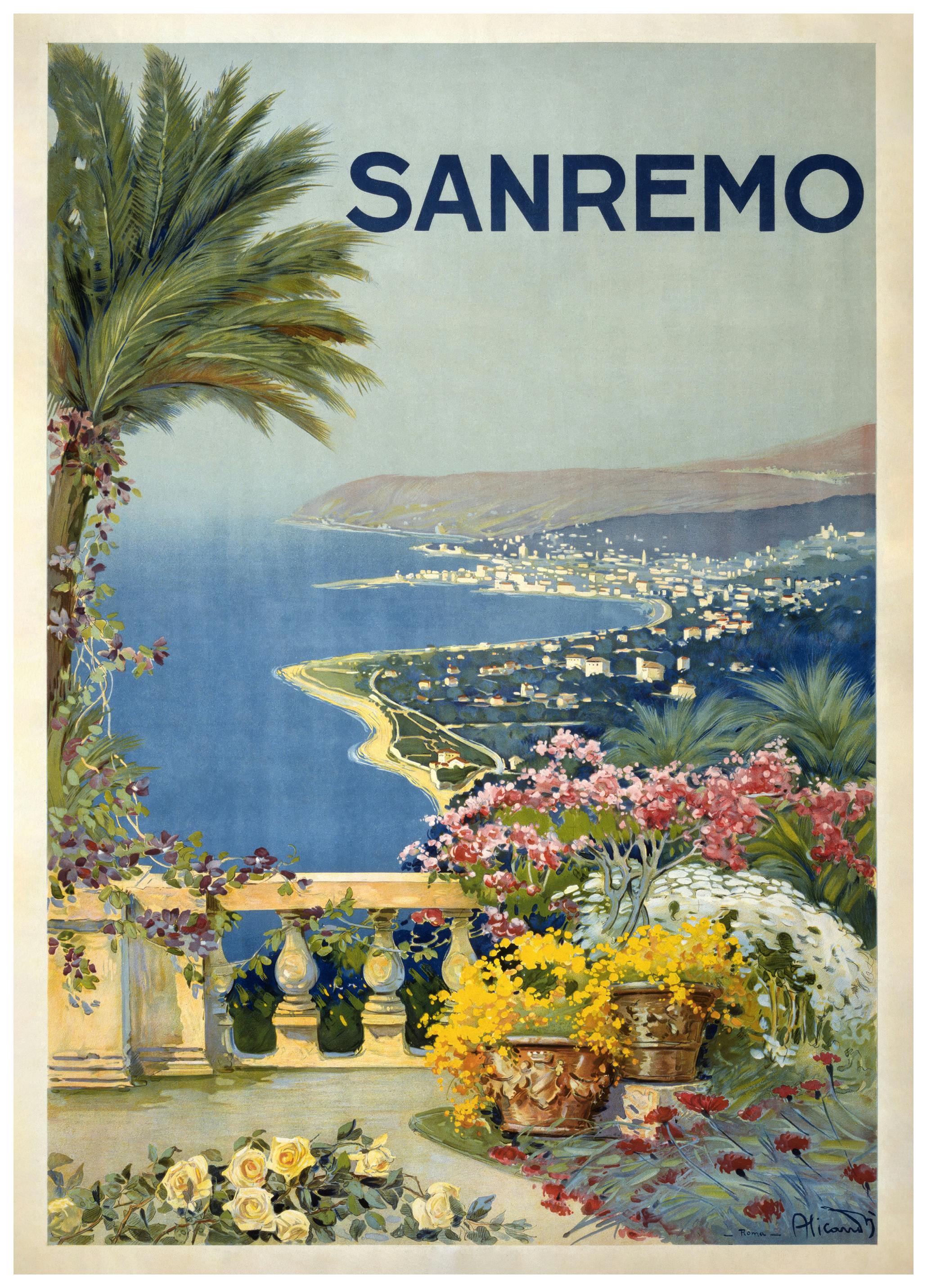 Alicandri Roma - Sanremo Poster (30x40 cm) - Poster Store