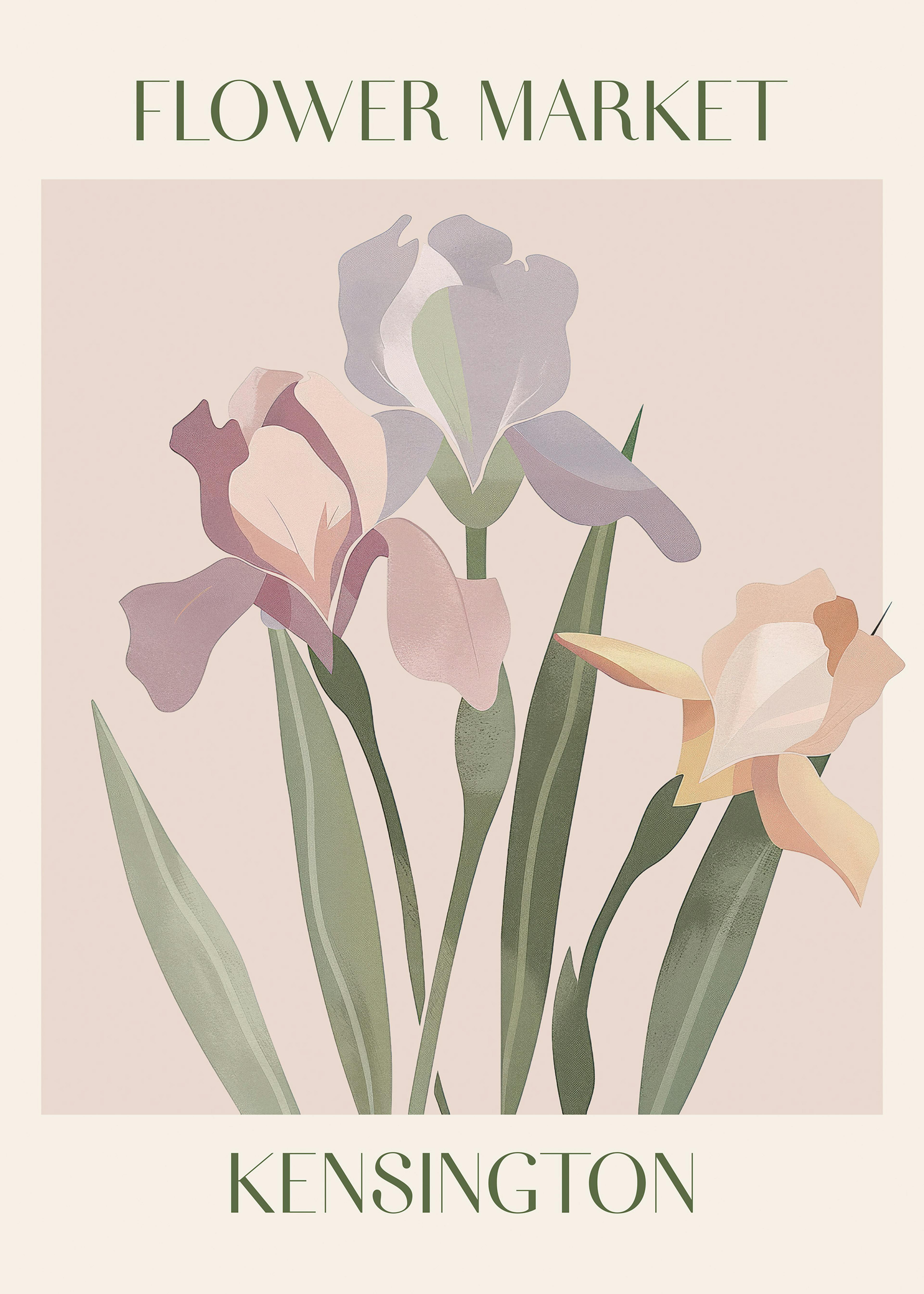 ケンジントン フラワーマーケット ポスター 0