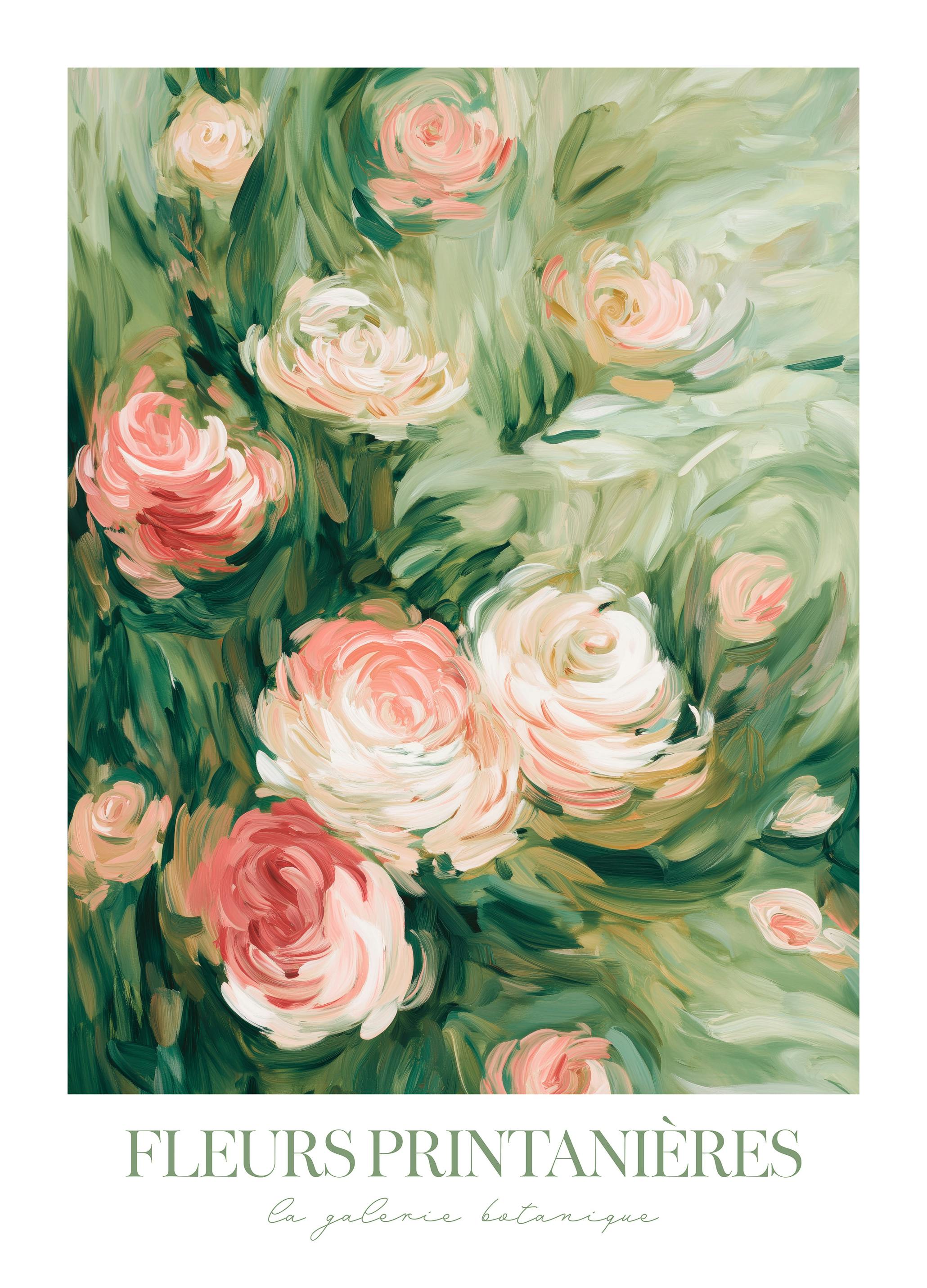 Wiosenne kwiaty No2 Plakat (50x70 cm) - Poster Store