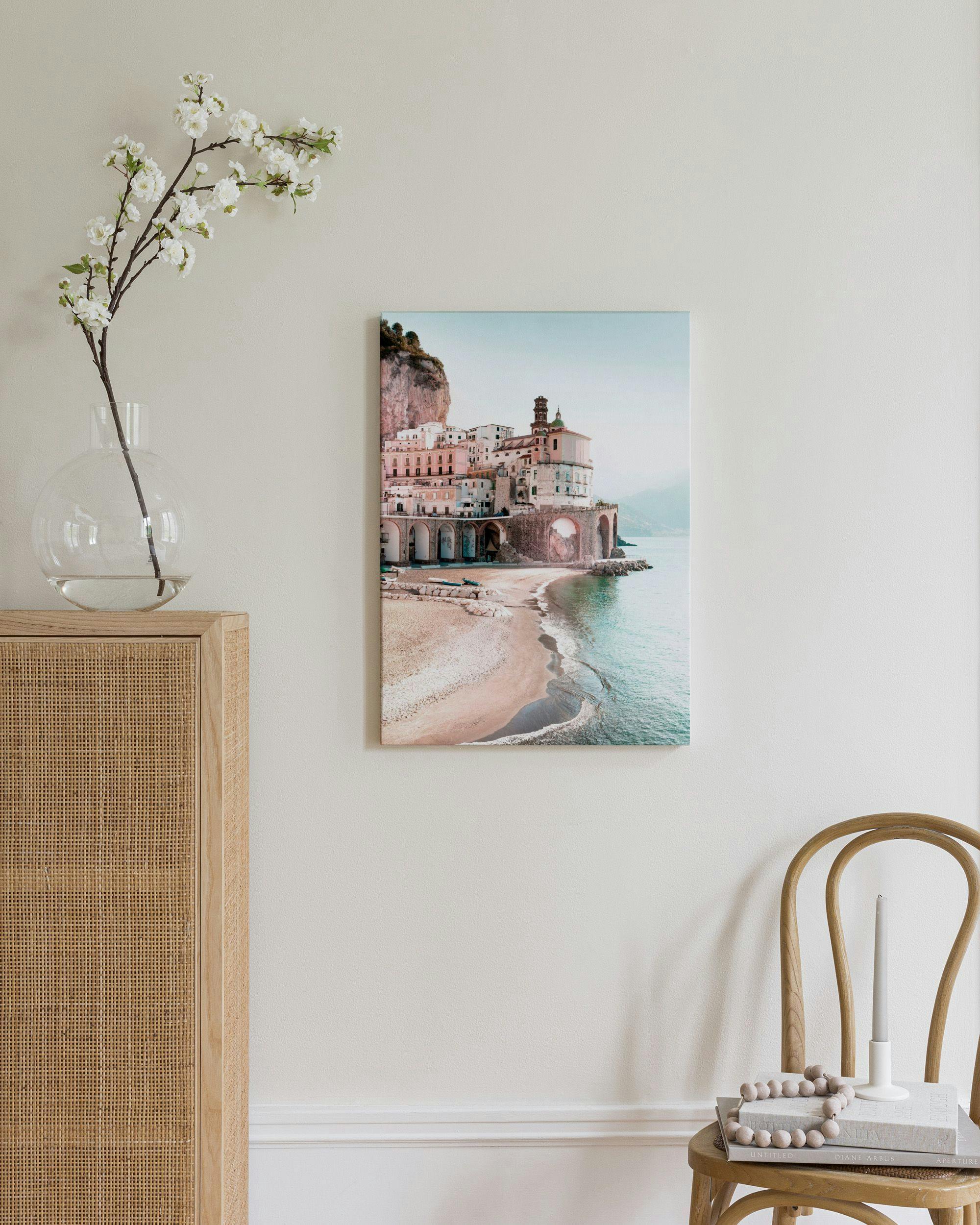 Canvas Prints - Amalfi Coast Canvas print (30x40 cm) - Poster Store