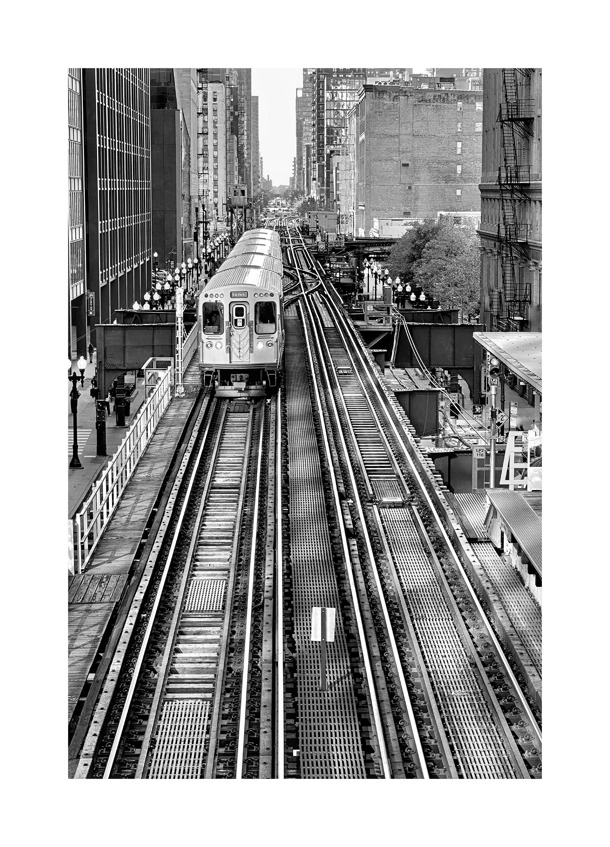Chicago Sporen Poster (50x70 cm) - Poster Store