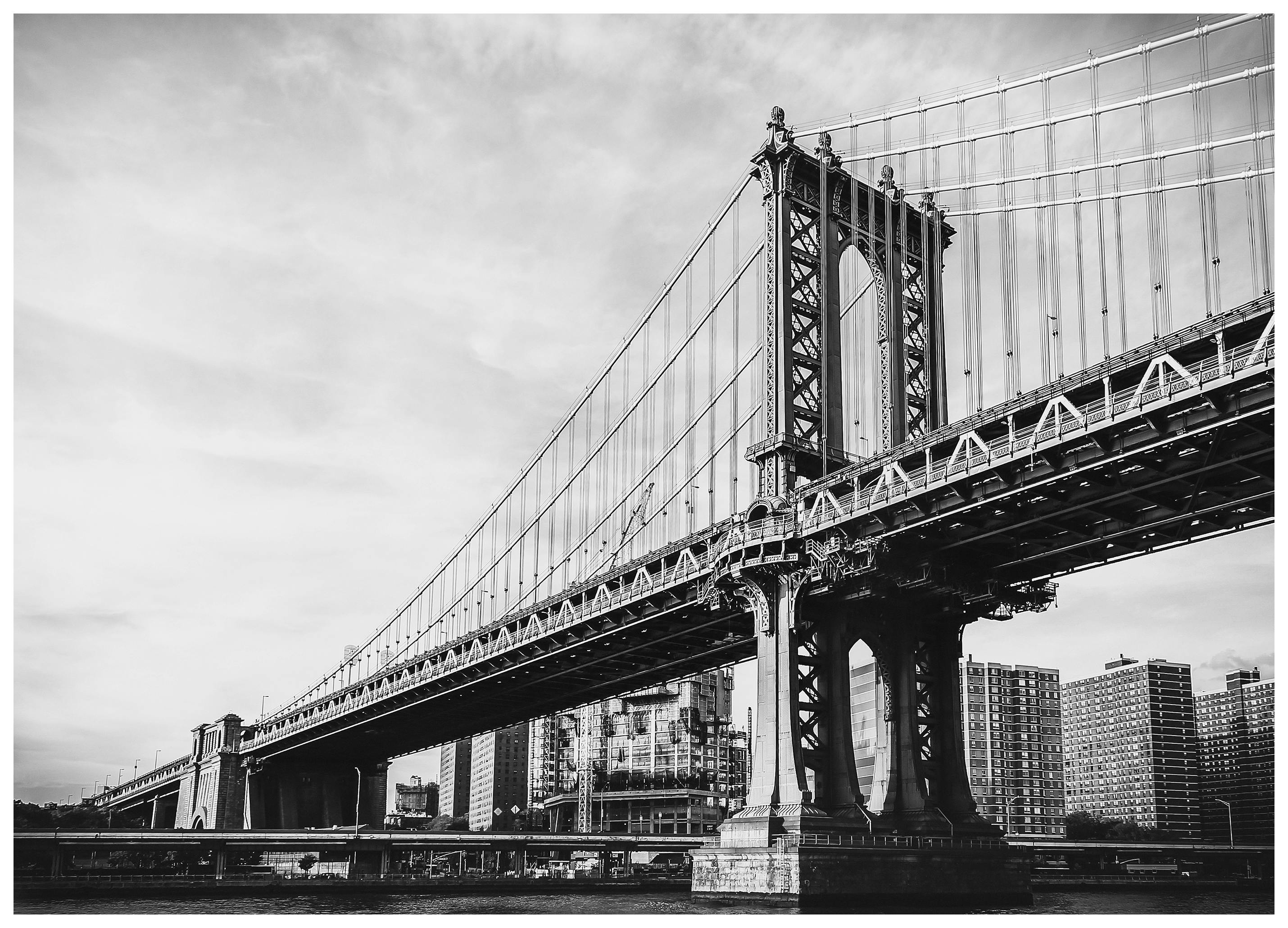 Brücke nach Manhattan Poster (50x70 cm) - Poster Store