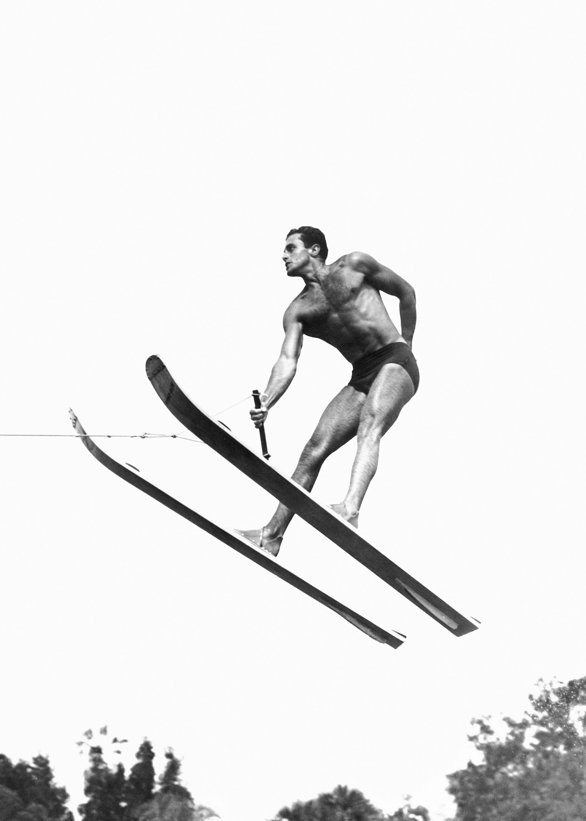 Saut en Ski Nautique Affiche 0