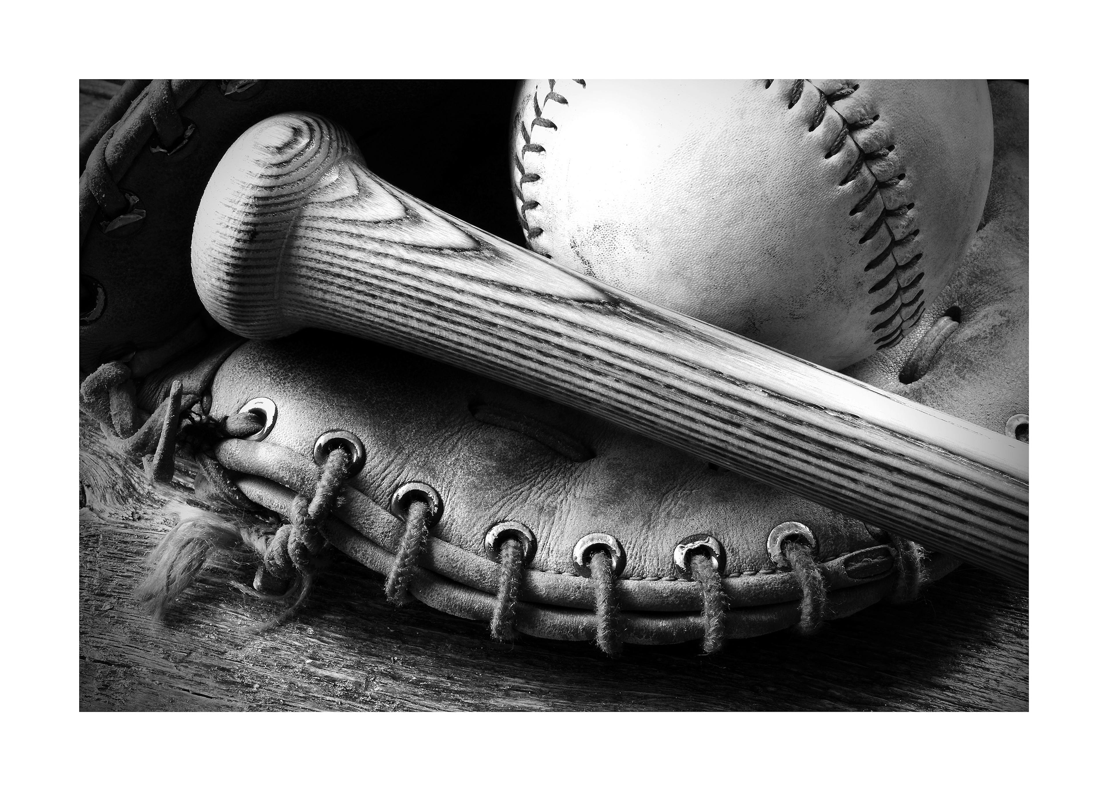 Baseball Raquette Affiche 0