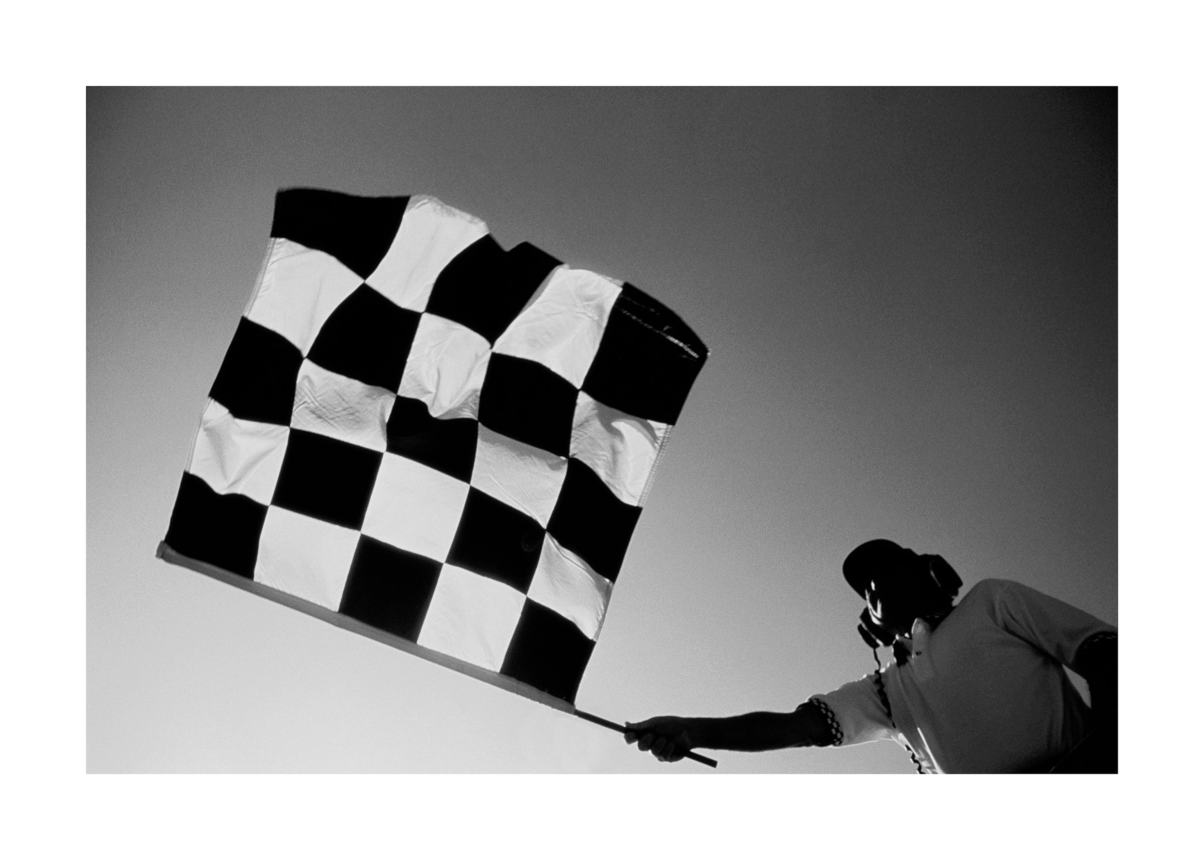 Drapeau à Damier Poster 0