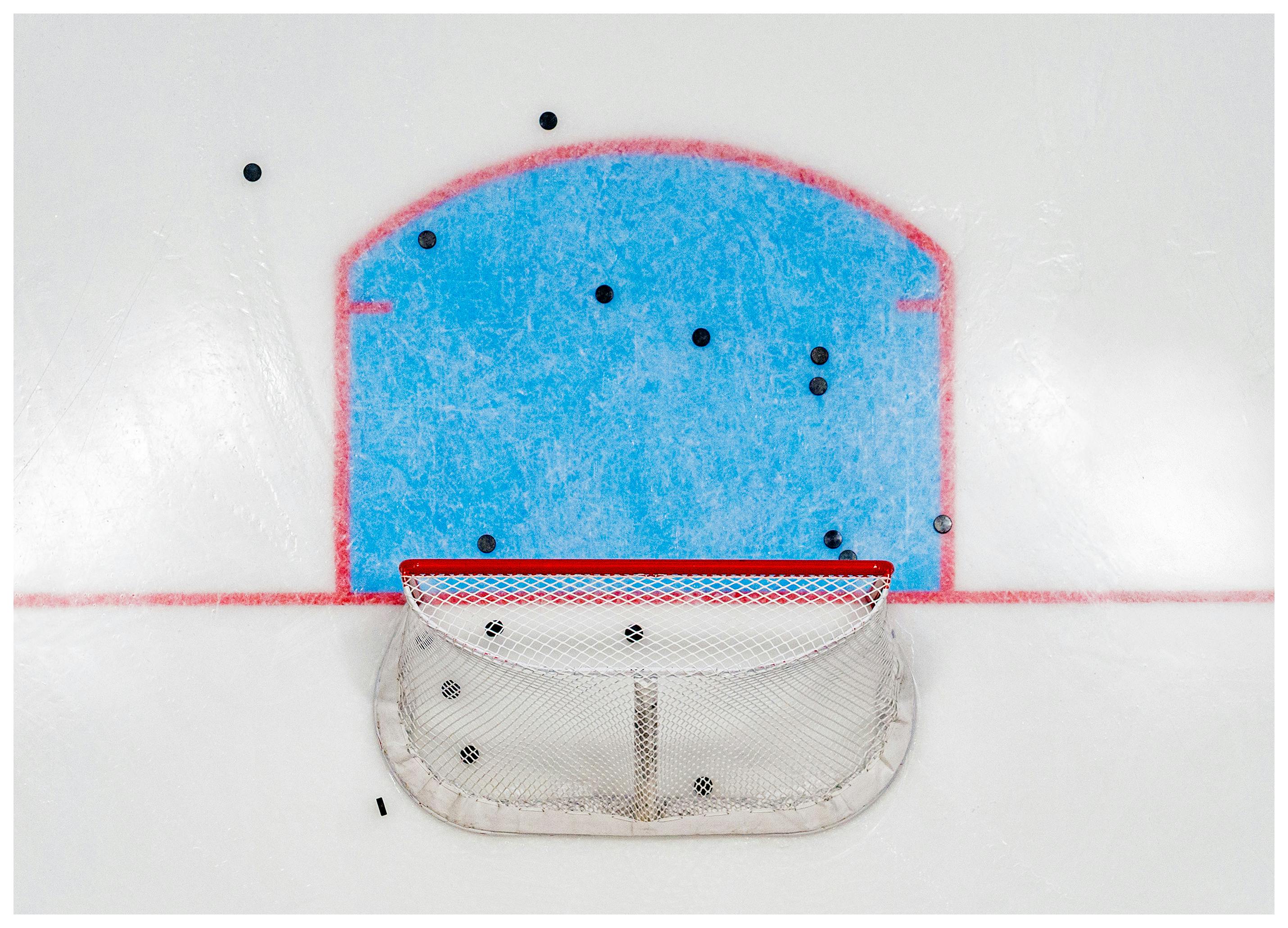 Patinoire de hockey Affiche (50x50 cm) - Poster Store