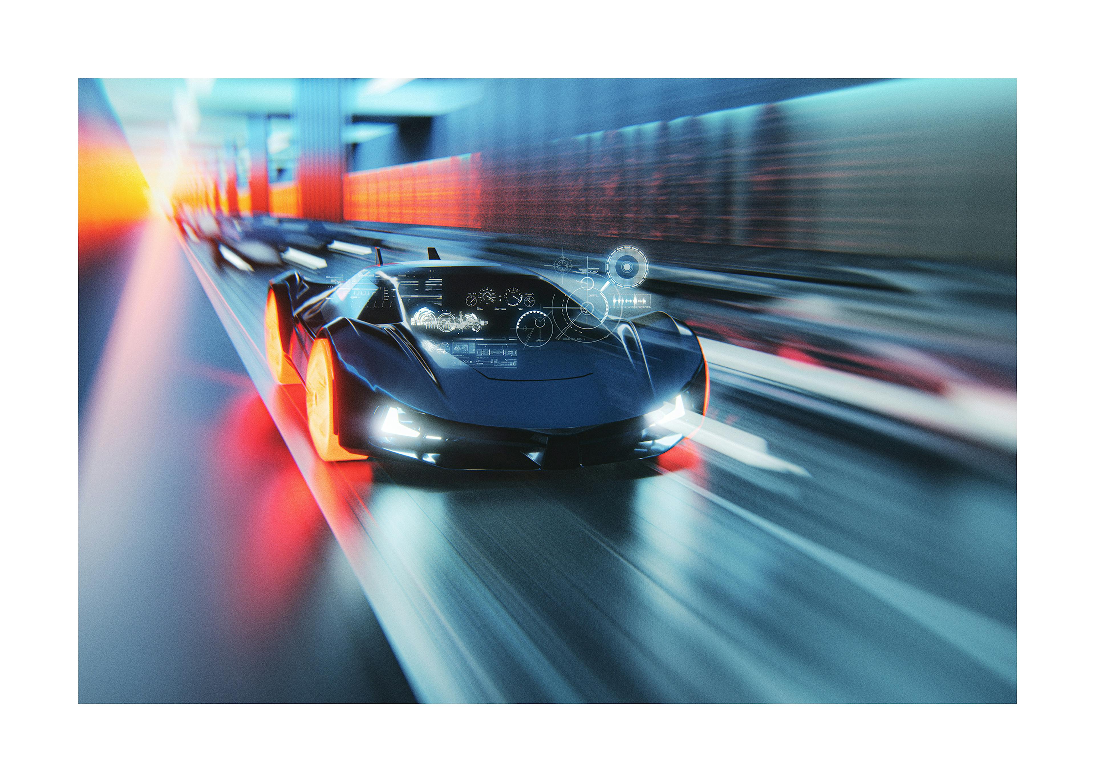 Vitesse et Mouvement Poster 0