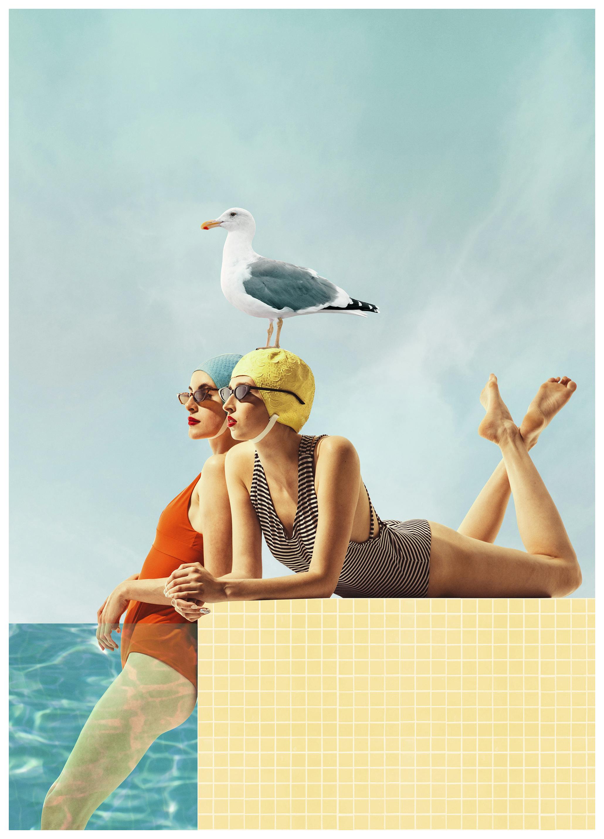 Vintage by the Sea Poster (70x100 cm) - Poster Store