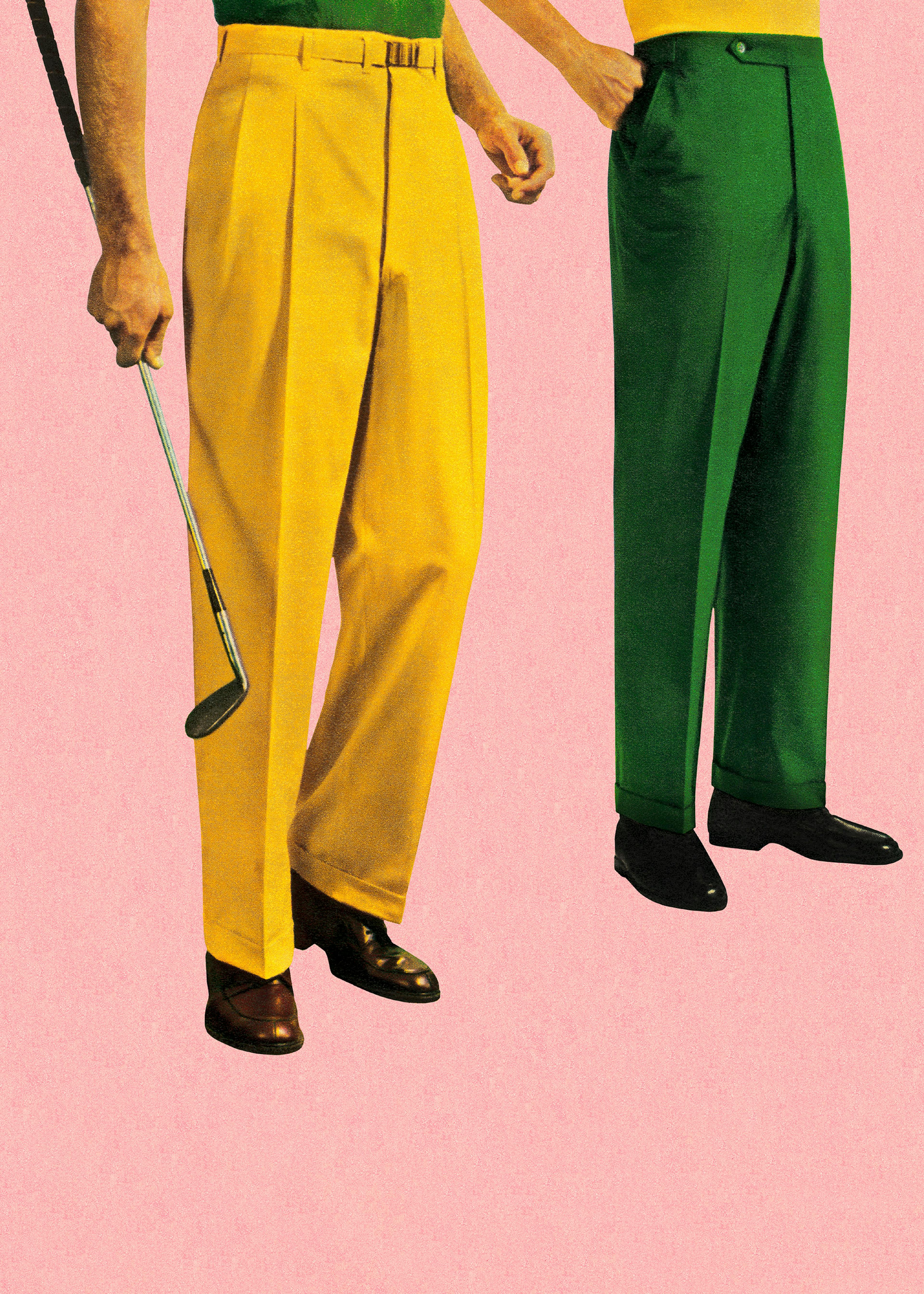 Messieurs en Couleur Poster 0