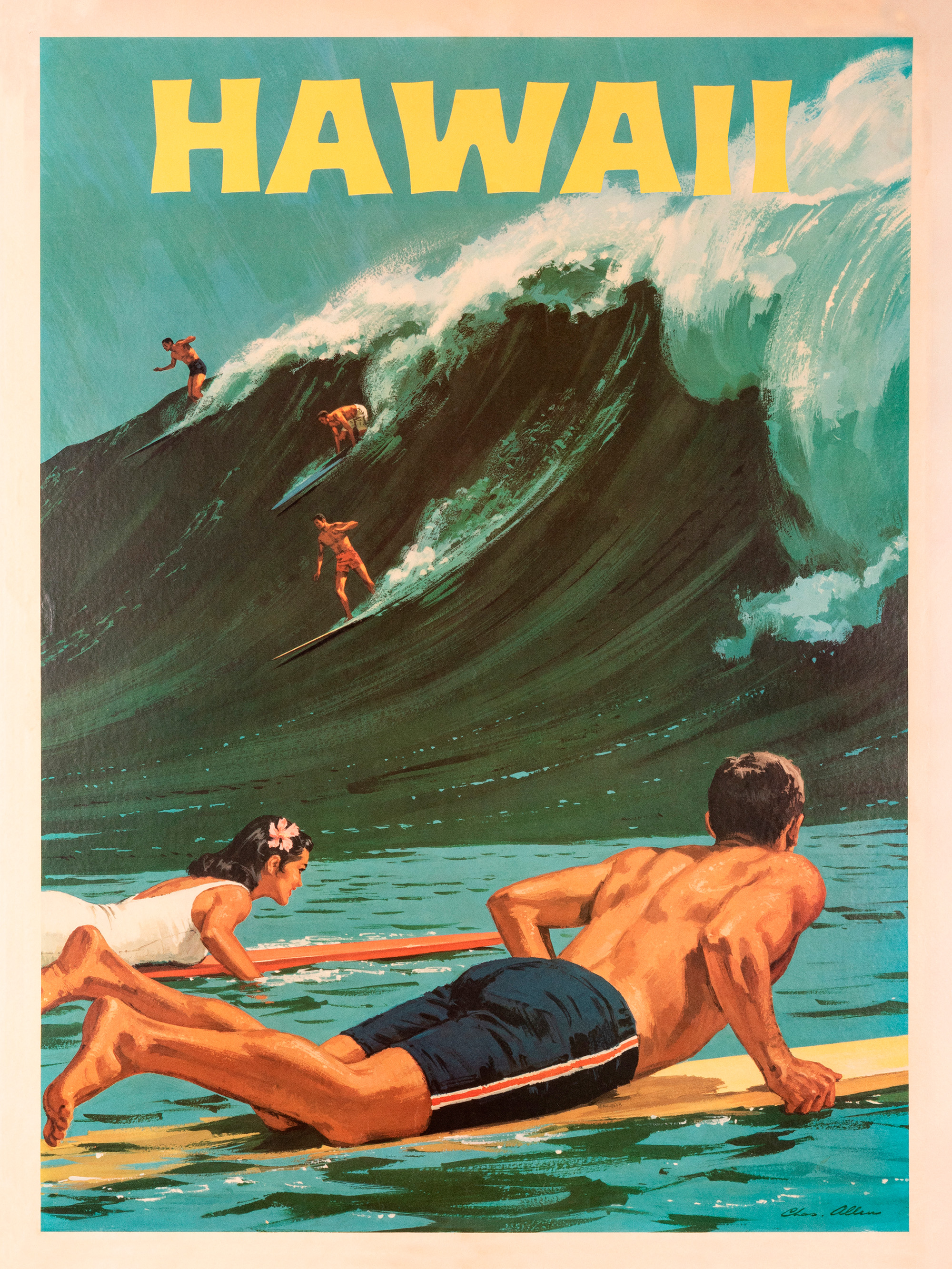 HUMBOLDT COUNTY SURFERS アートポスター 6985edf47b2af604e8b4e008_18337