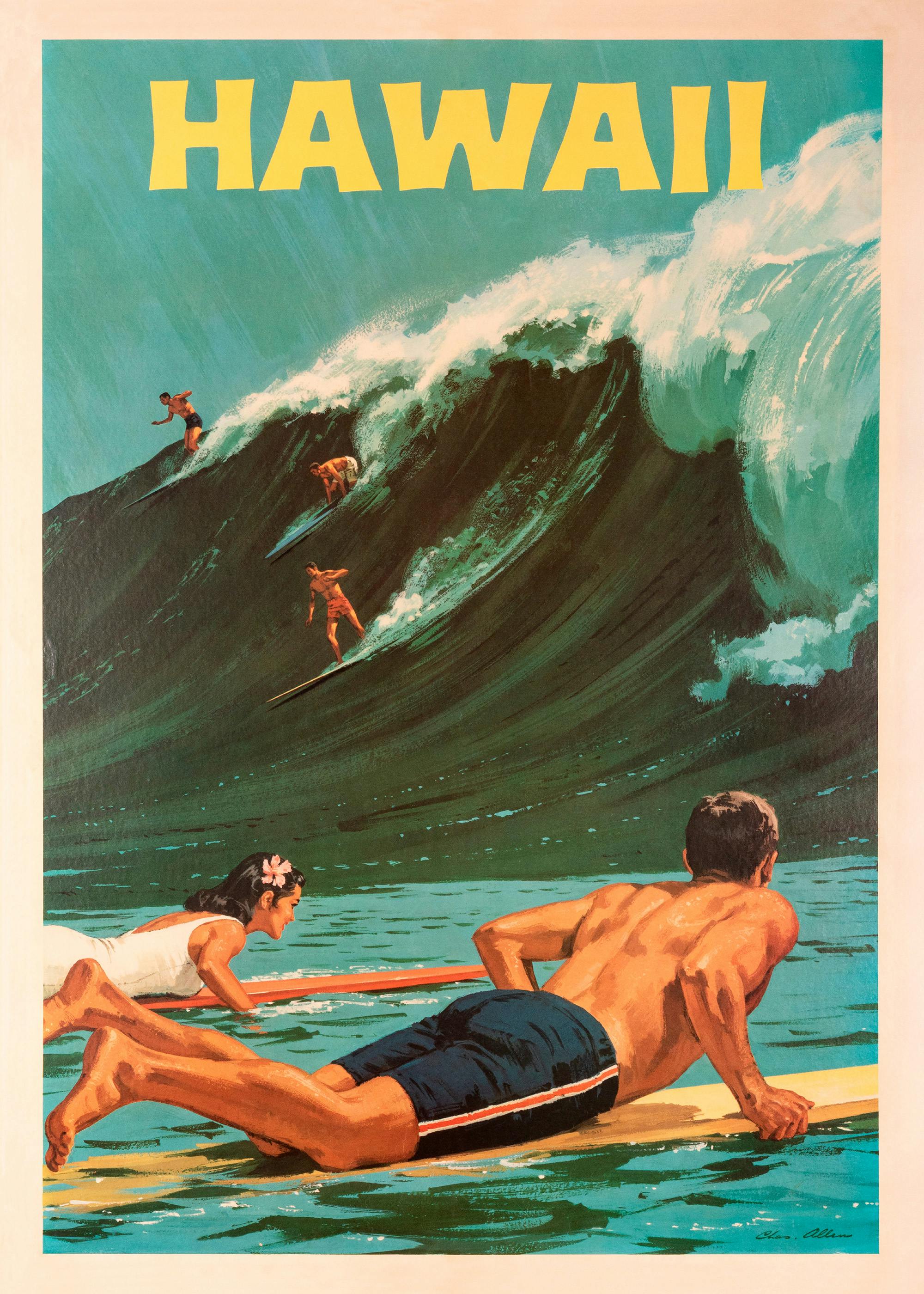 Vintage Hawaii Plakat 0