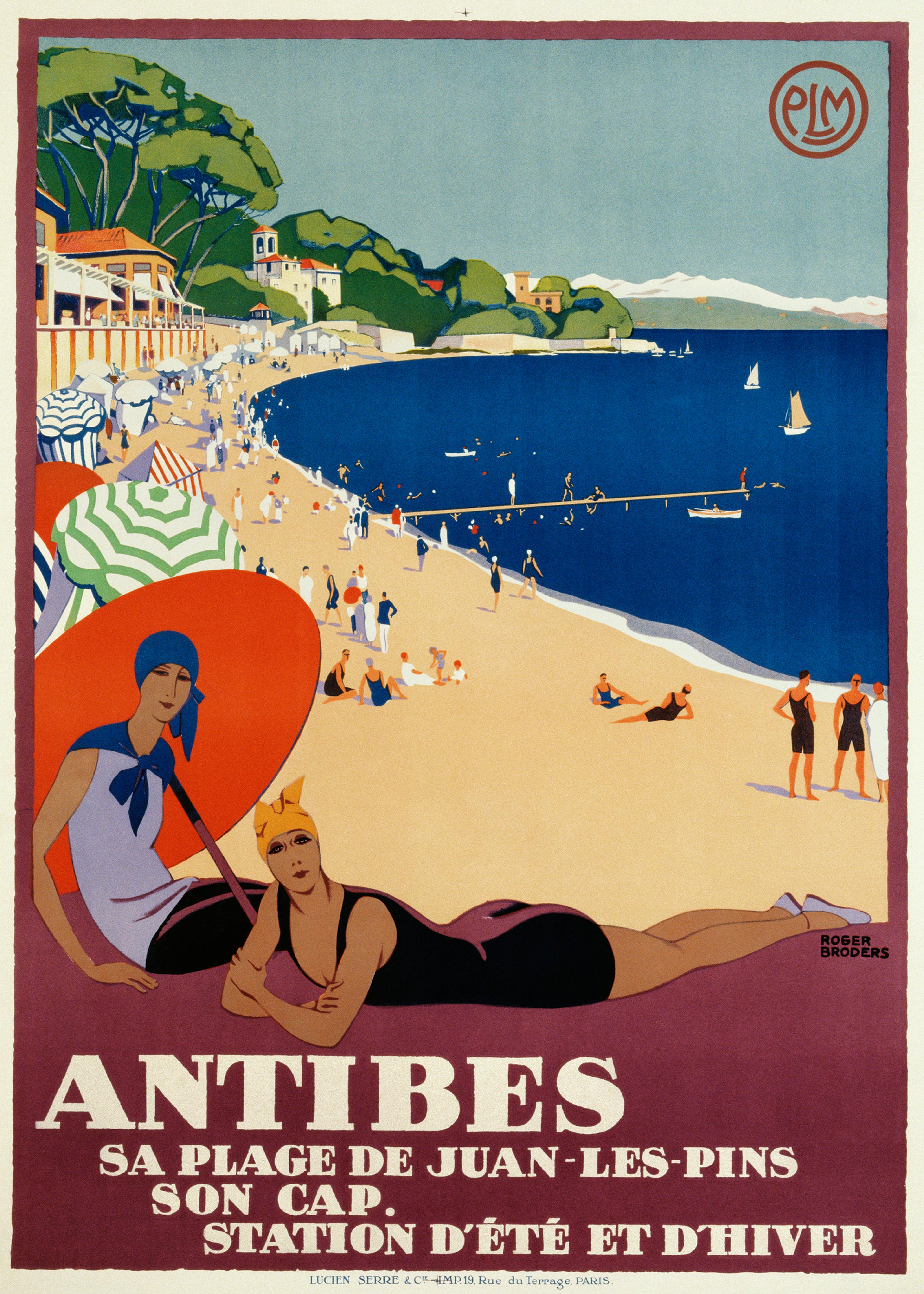 Antibes Cestovní Plakát 0