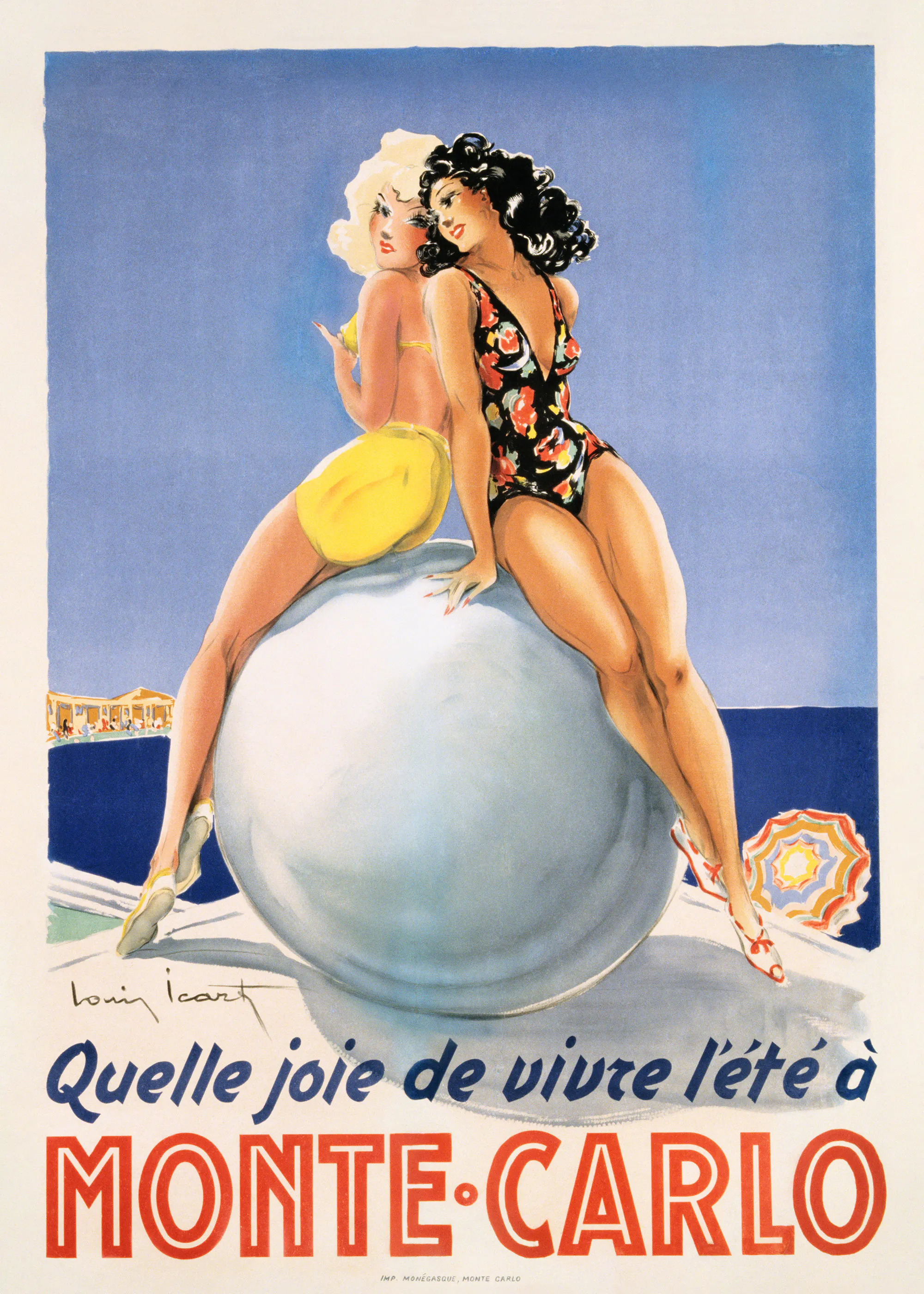 Vintage Monte-Carlo Poster 0