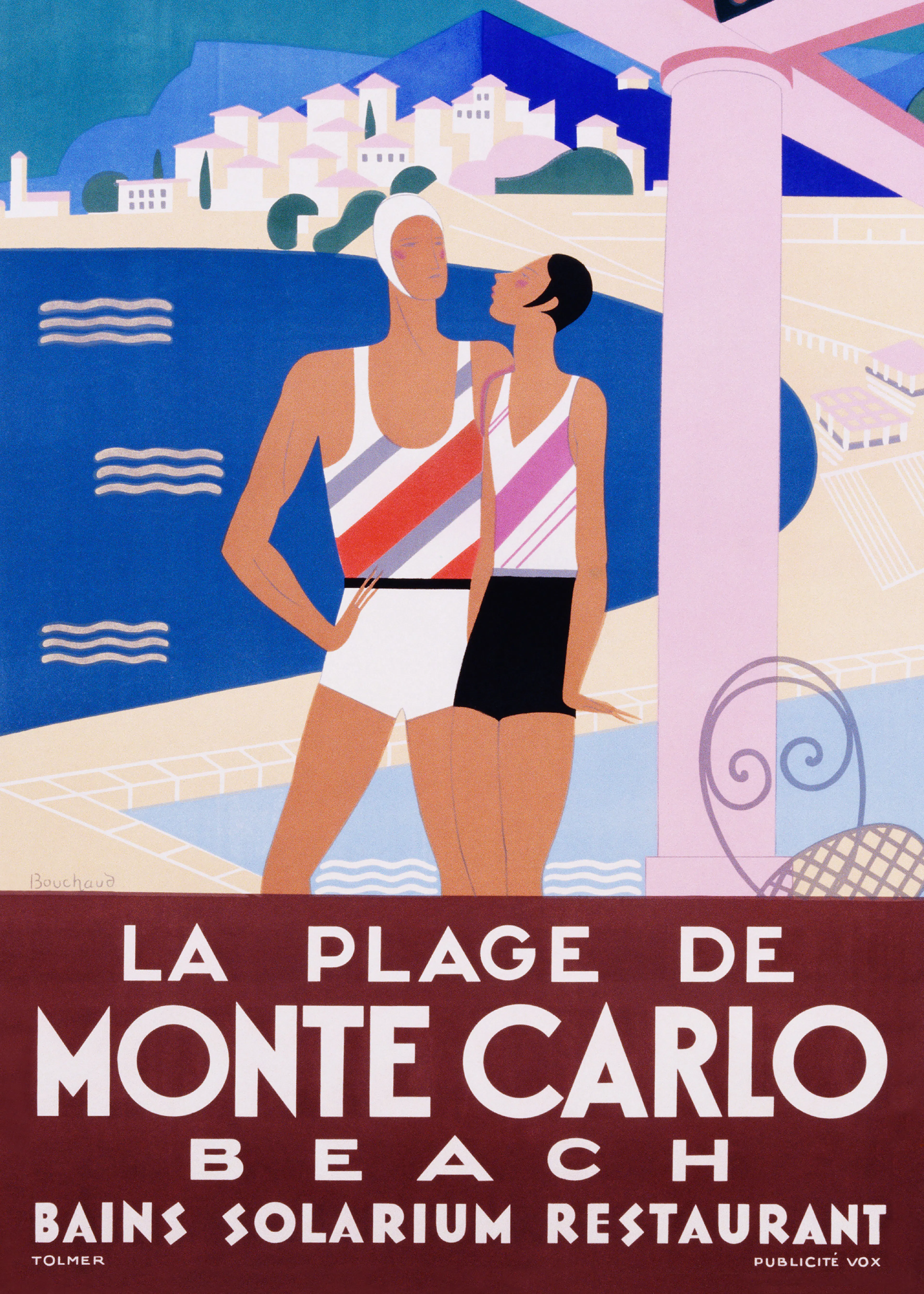 Monte-Carlo Beach Poster 0