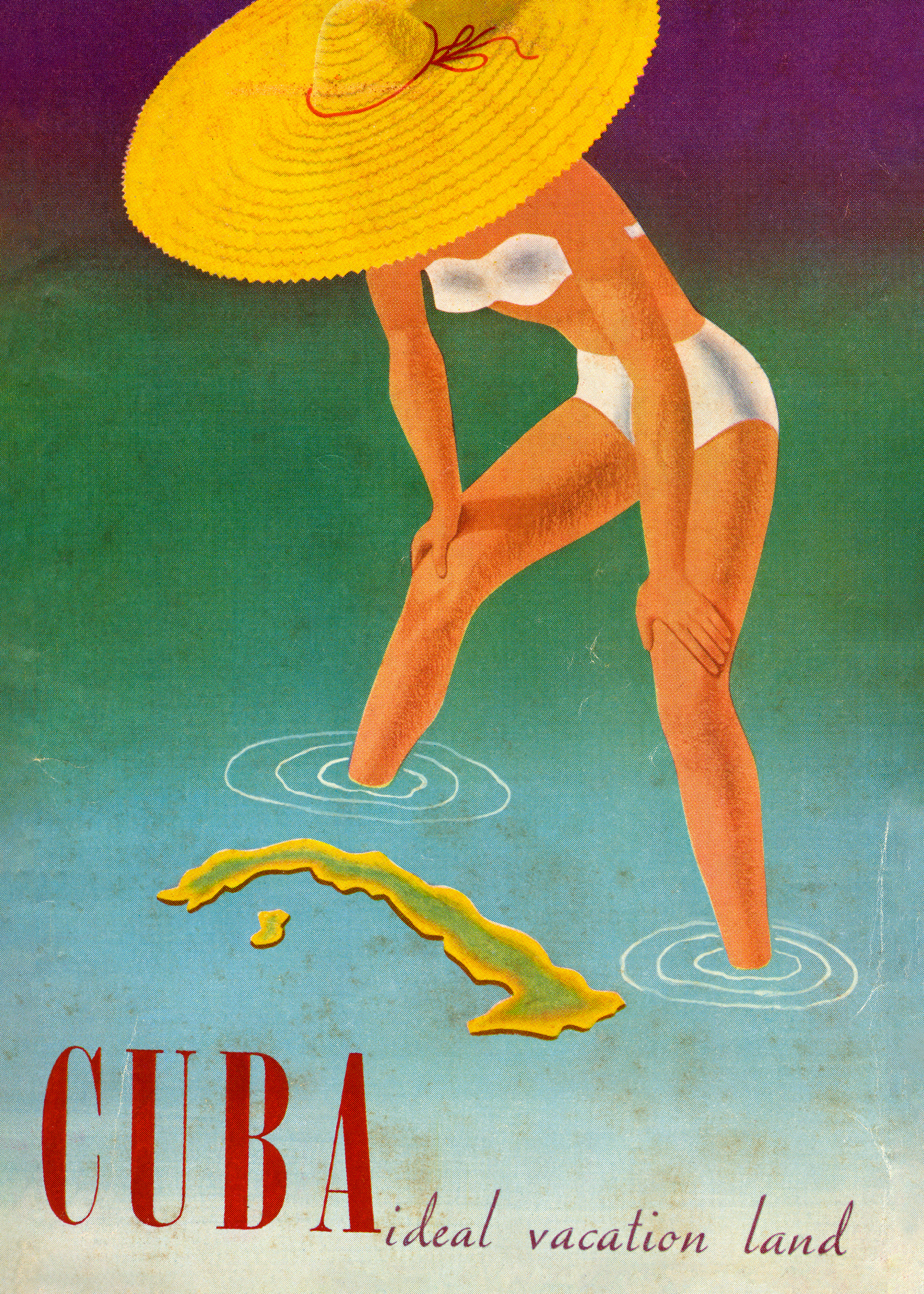 Vintage Hawaii Poster | Retro Surf Art | Poster Store US
