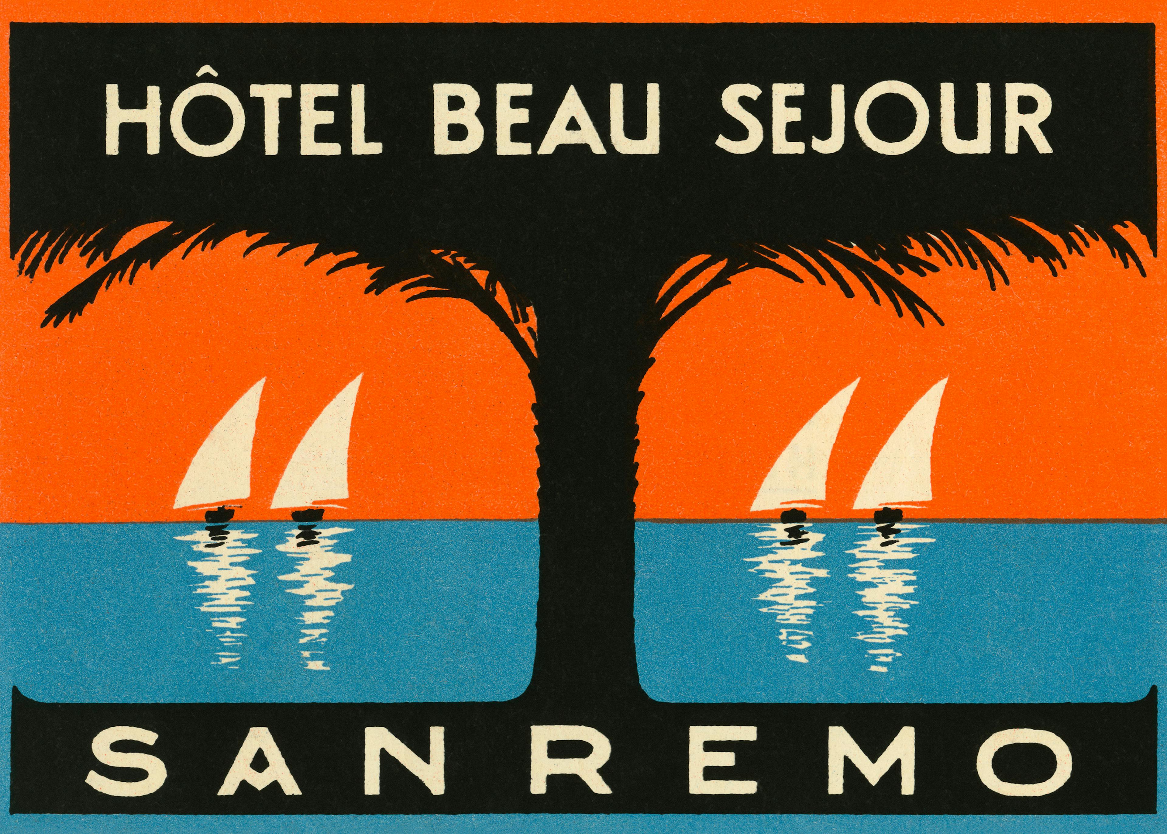 San Remo Vintage Poster 0