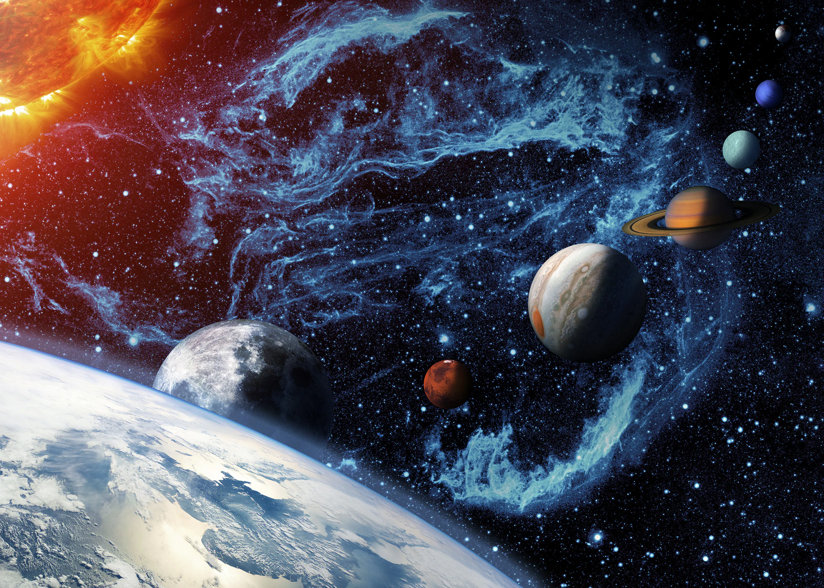 Solar System Poster 0