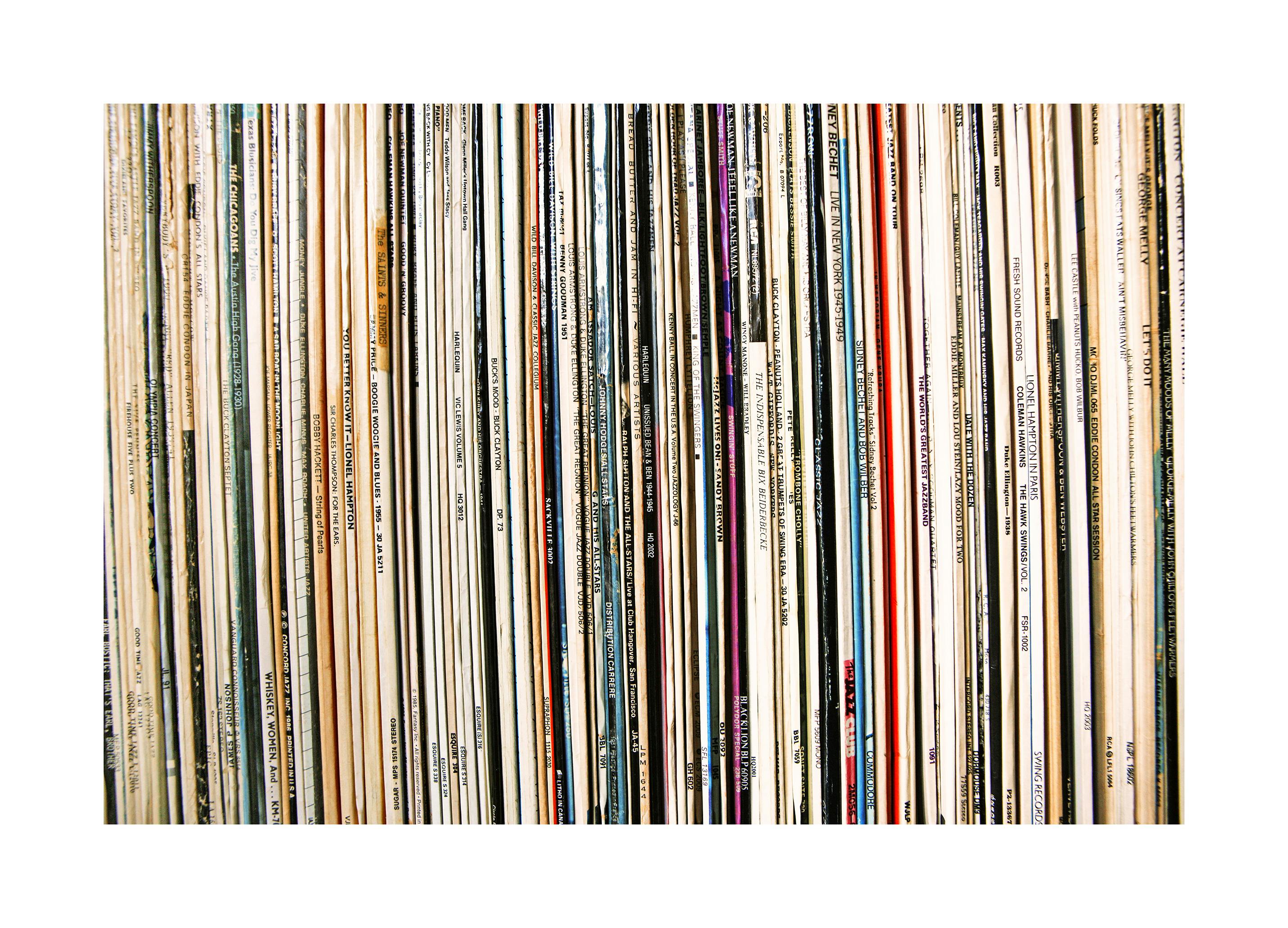 Vinyl Records Poster (50x50 cm) - Poster Store