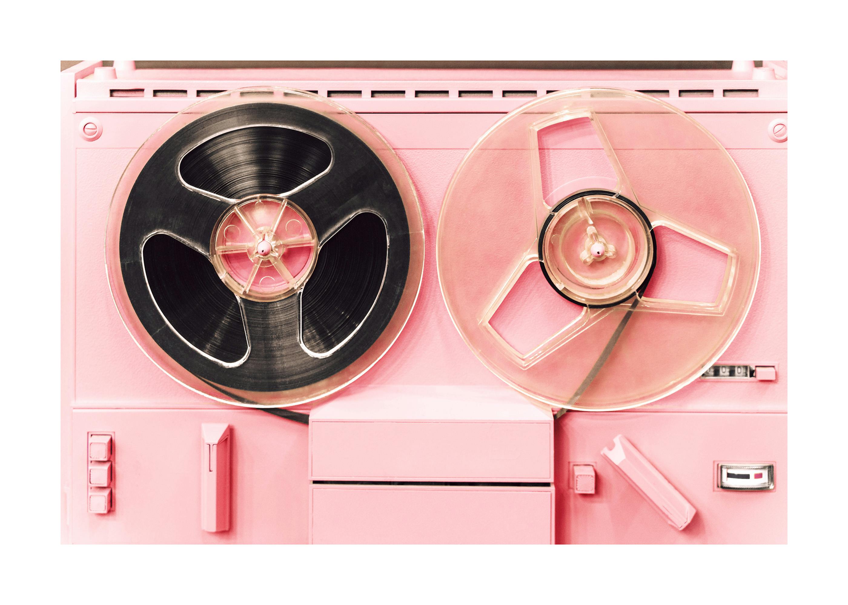 レトロ・テープレコーダー・ポスター 0