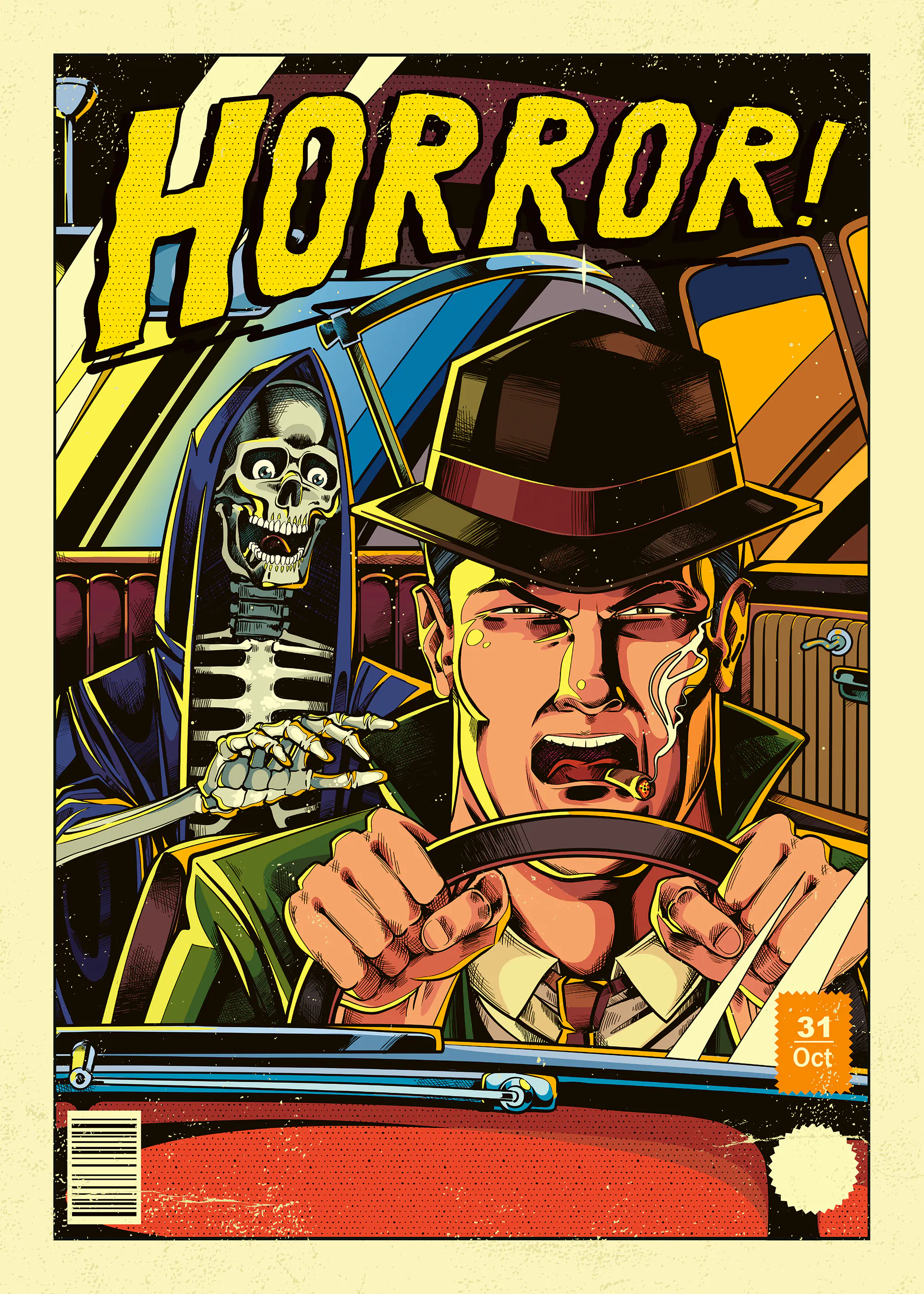 Retro Horror No2 Poster 0