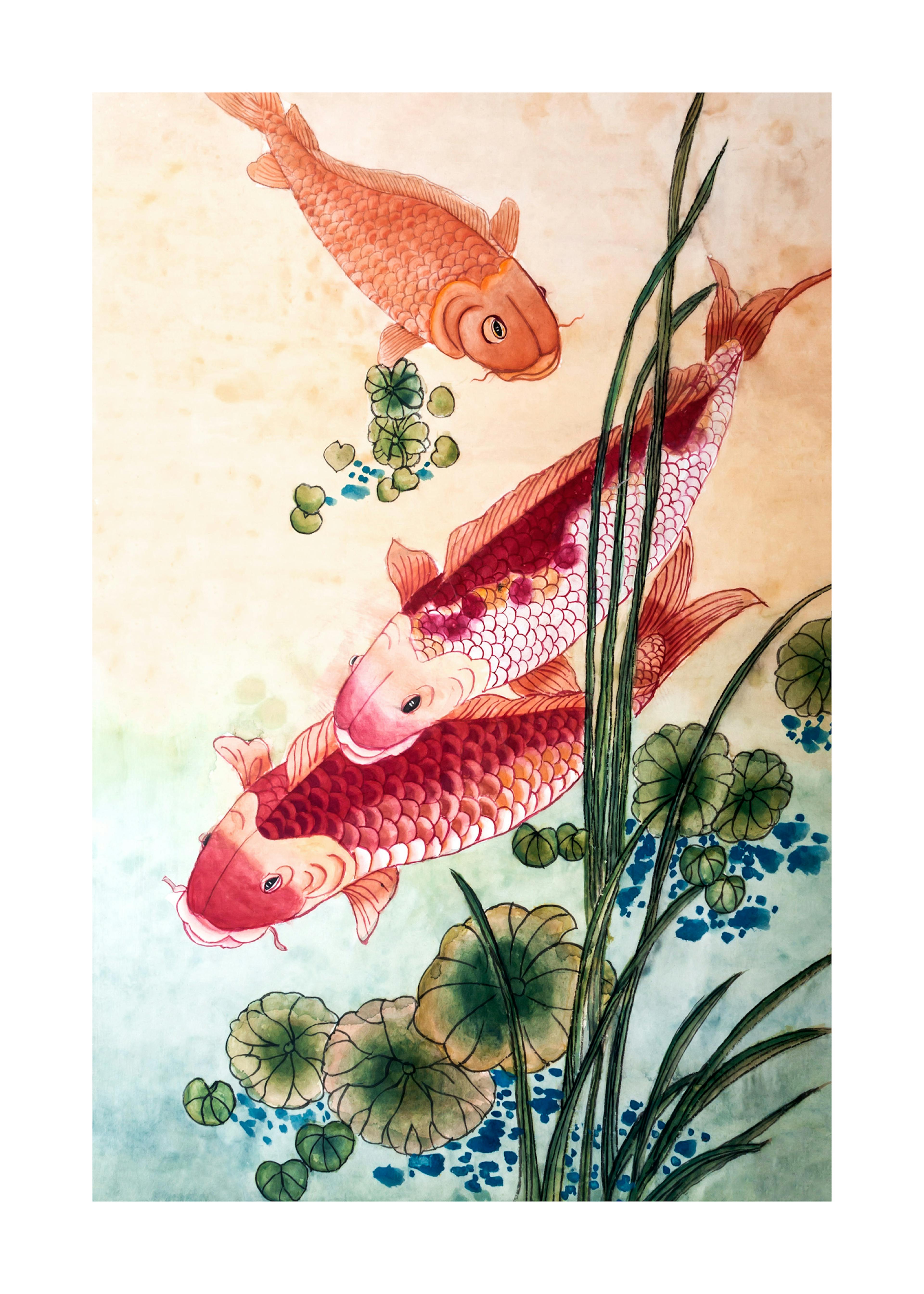 Japanse Koi Poster 0