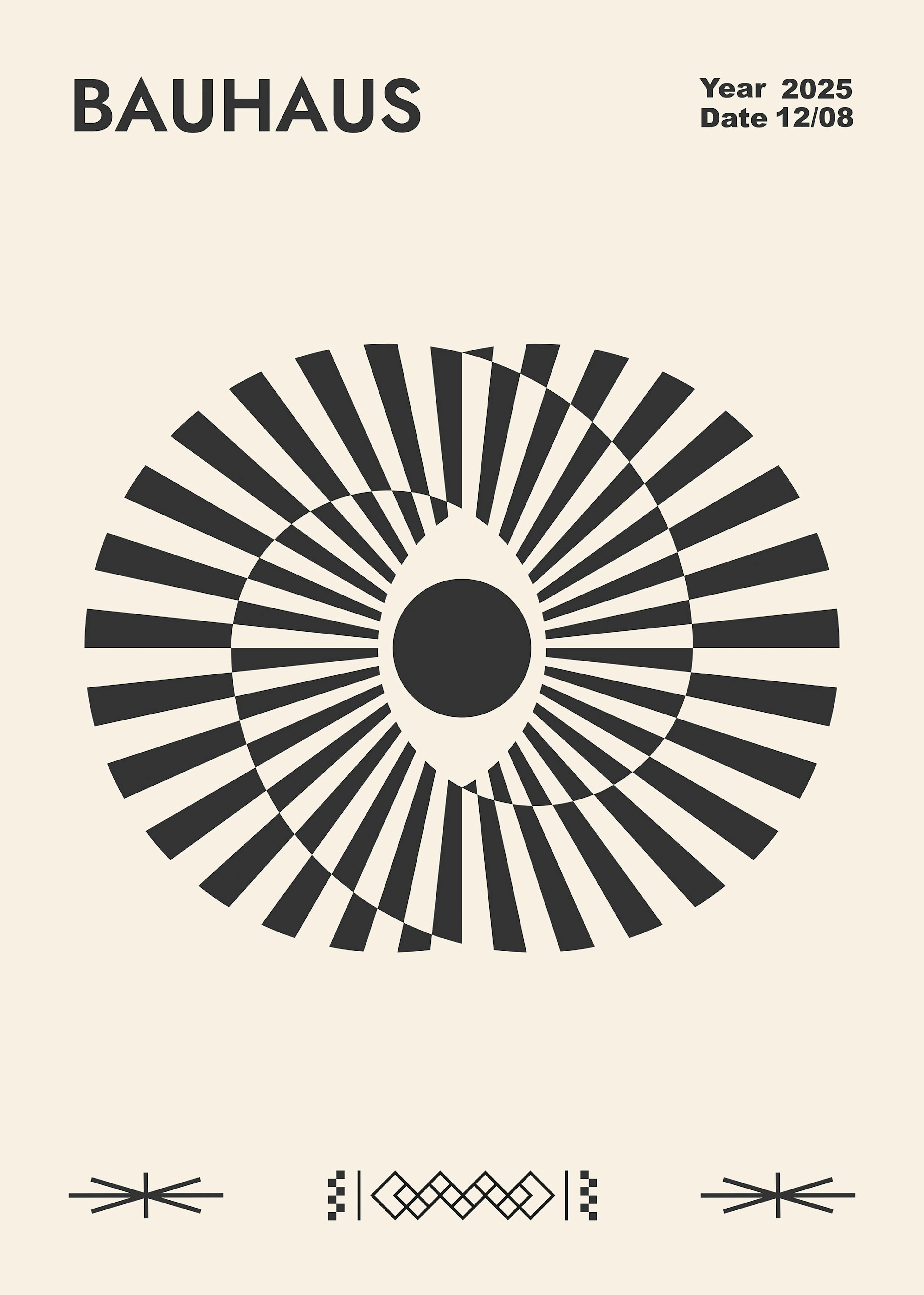 Bauhaus Optique Poster 0