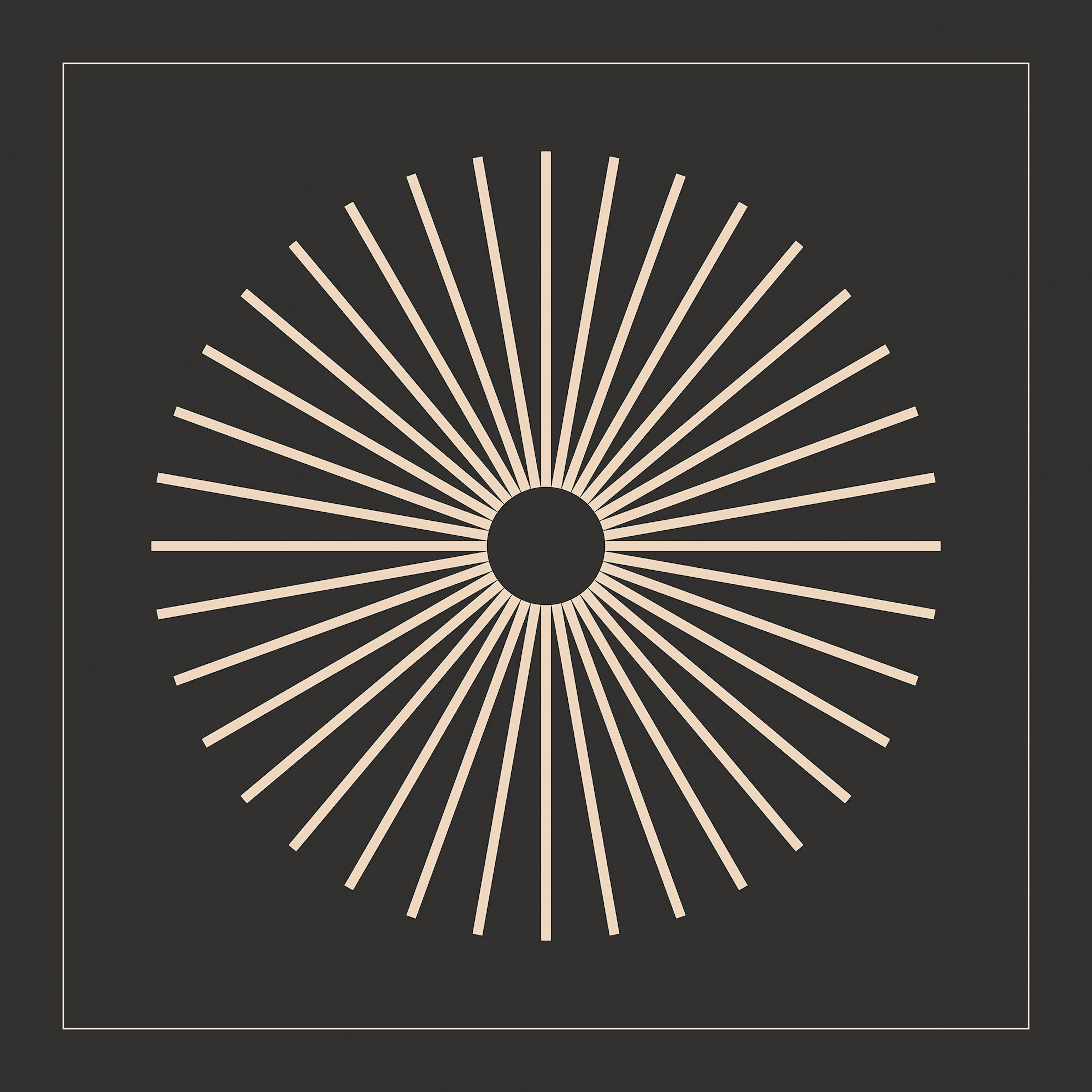 Raggiera Solare Astratta Poster 0