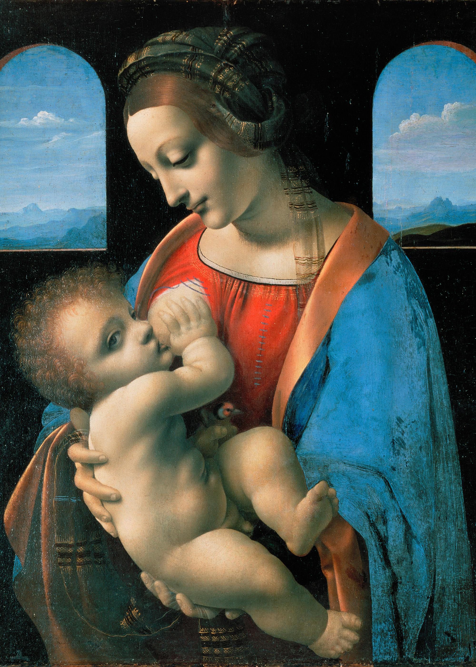 Leonardo Da Vinci- Madonna Litta Poster 0
