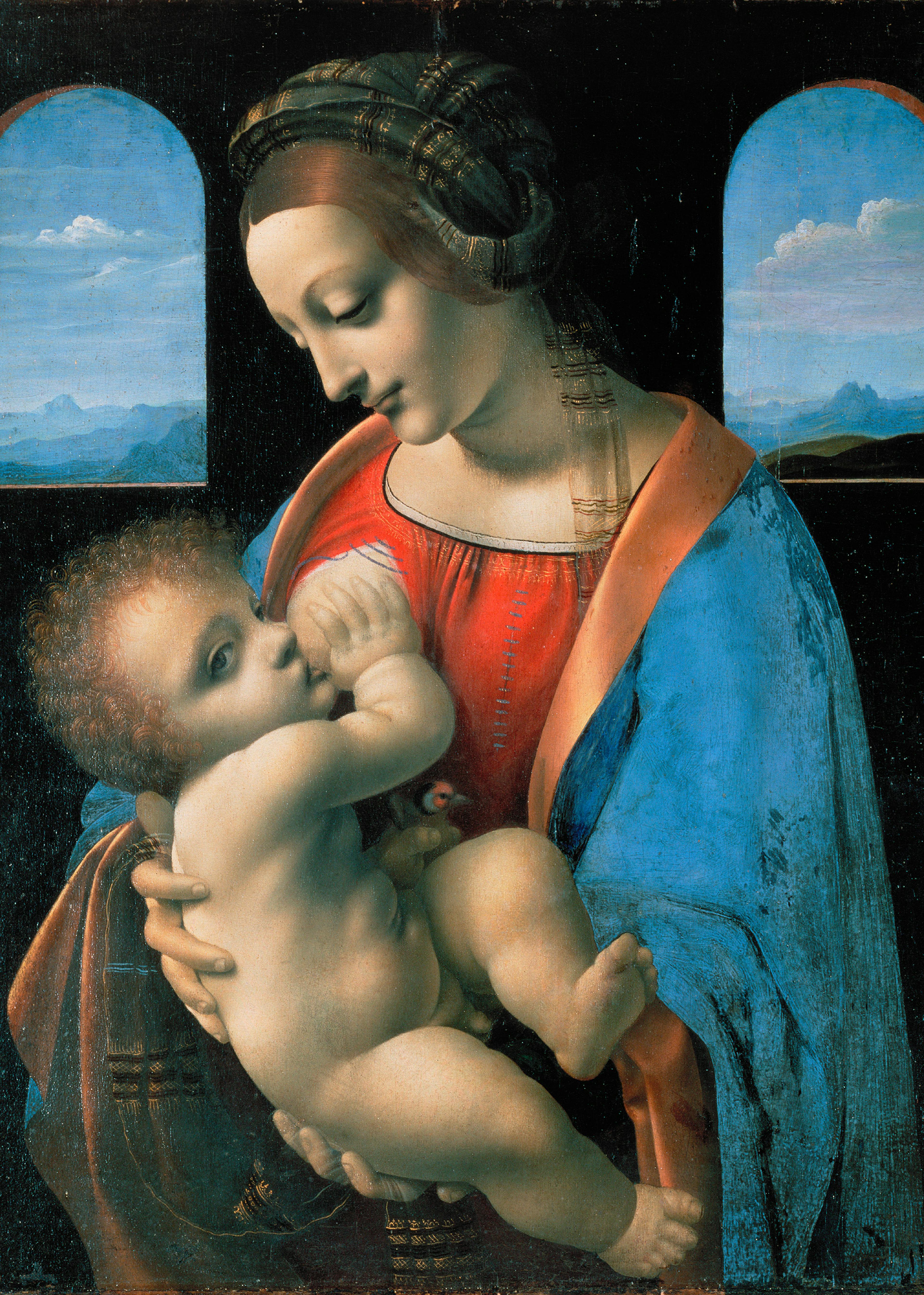 Leonardo Da Vinci- Madonna Litta Poster 0
