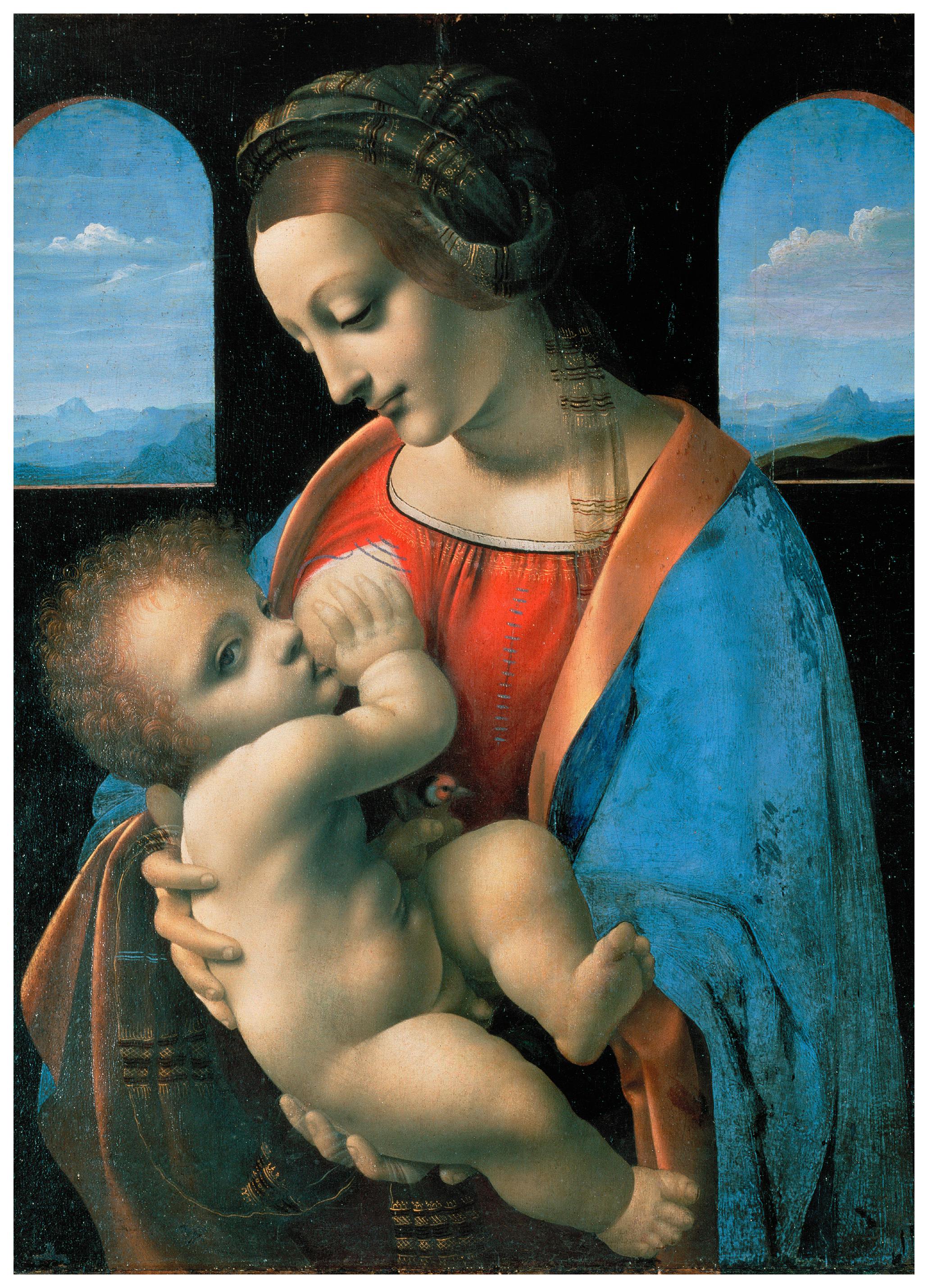 Leonardo Da Vinci- Madonna Litta Poster (70x100 cm) - Poster Store