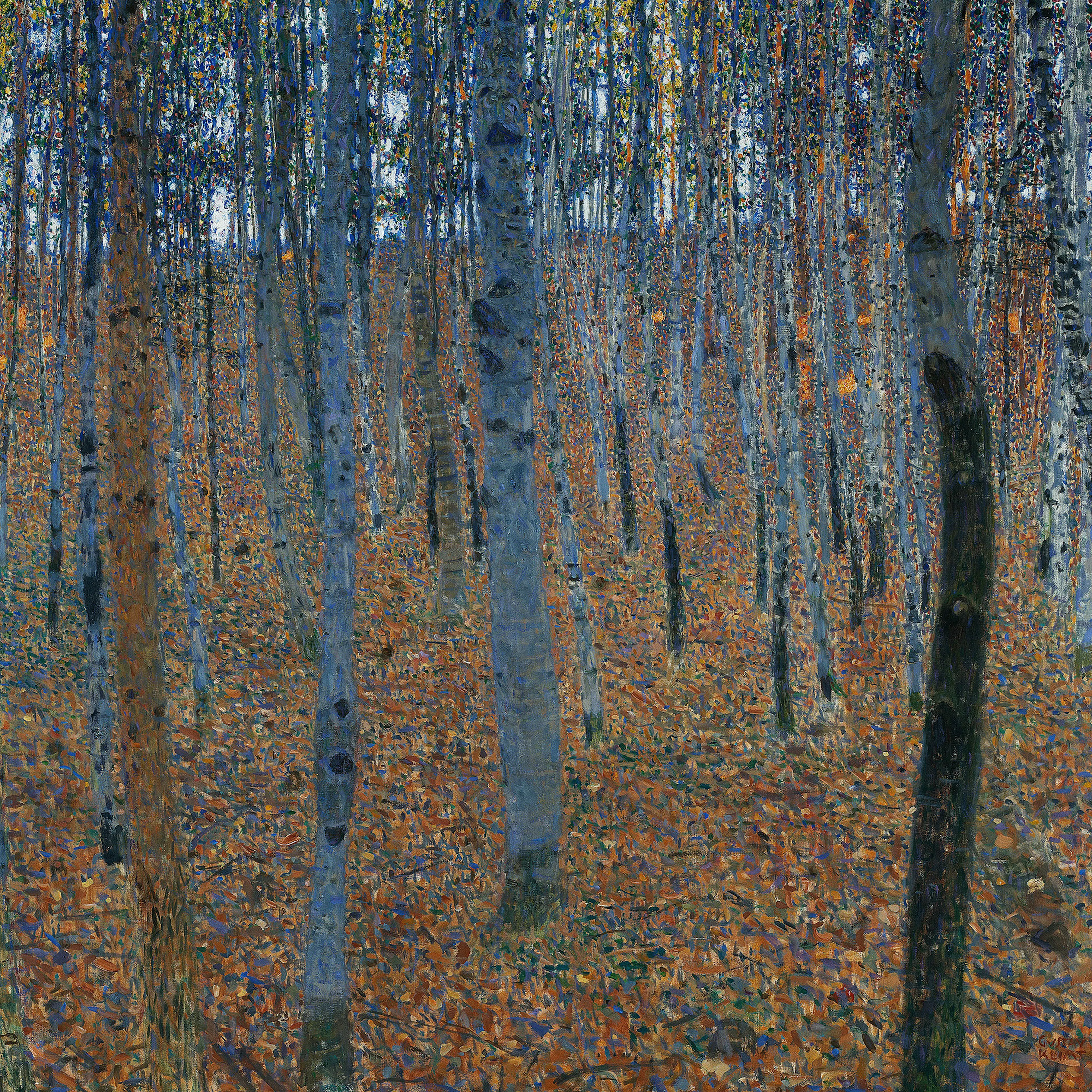 Gustav Klimt- Beech Grove Poster 0