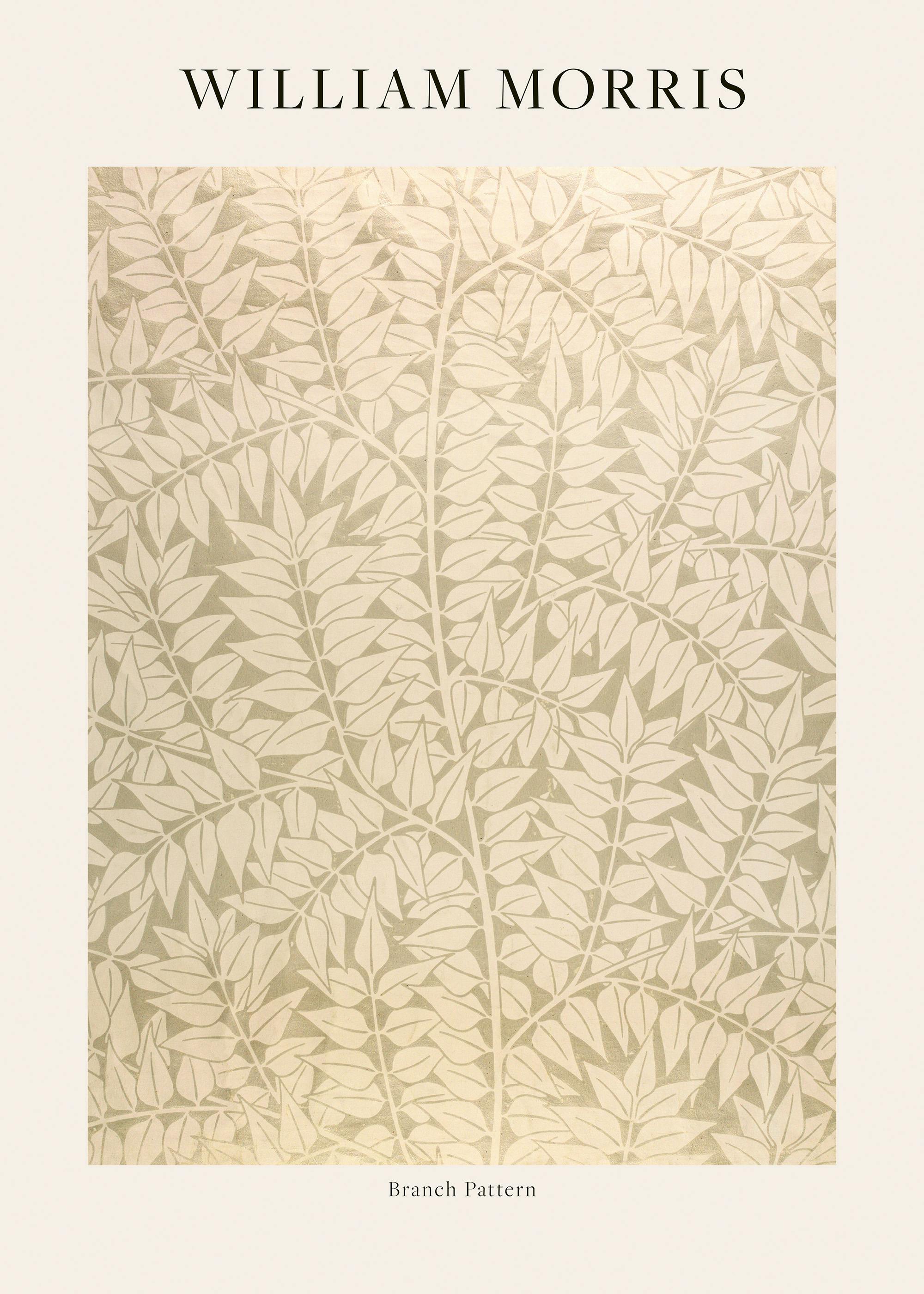 William Morris- Motif de Branches Poster 0