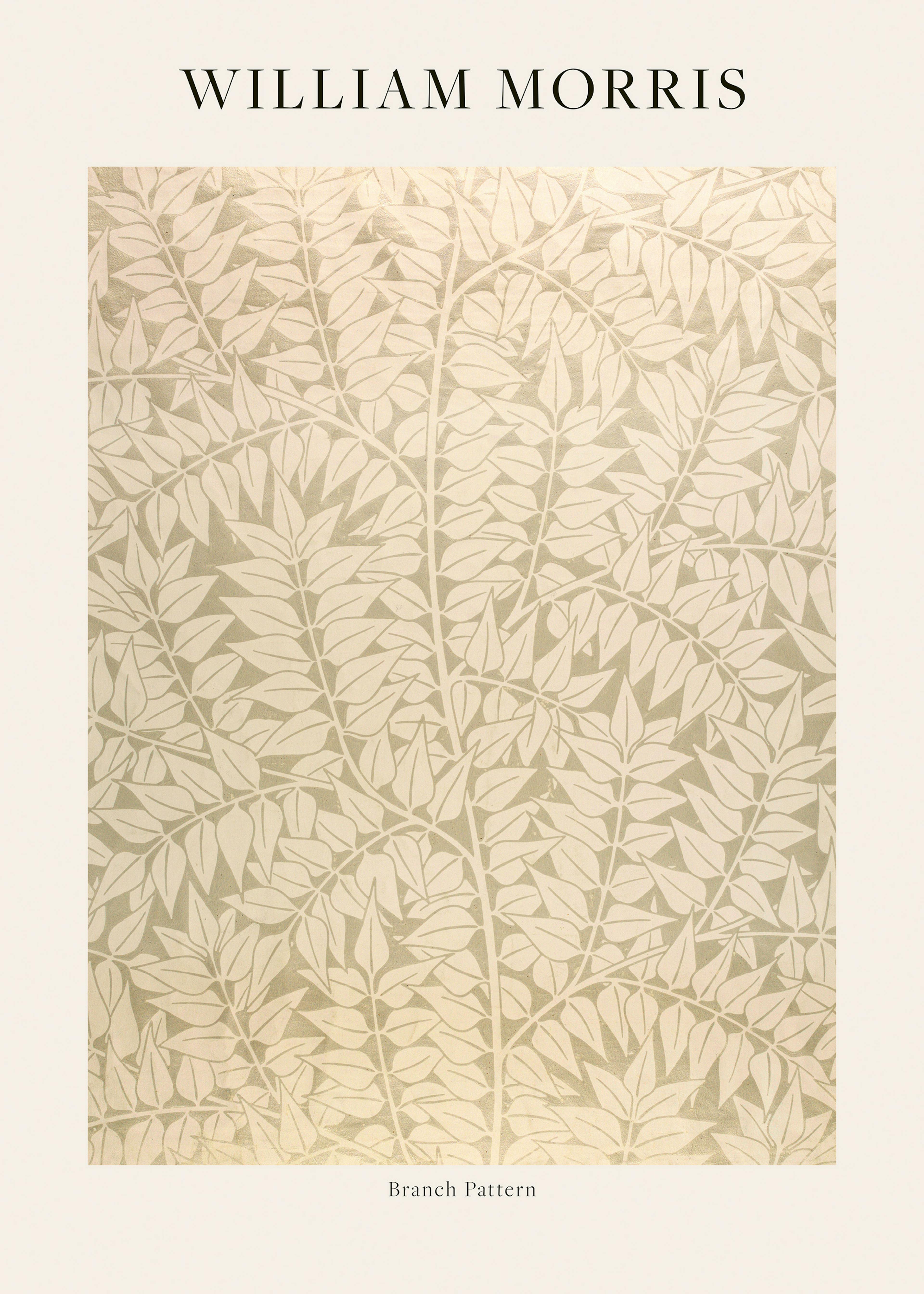 William Morris- Motif de Branches Poster 0