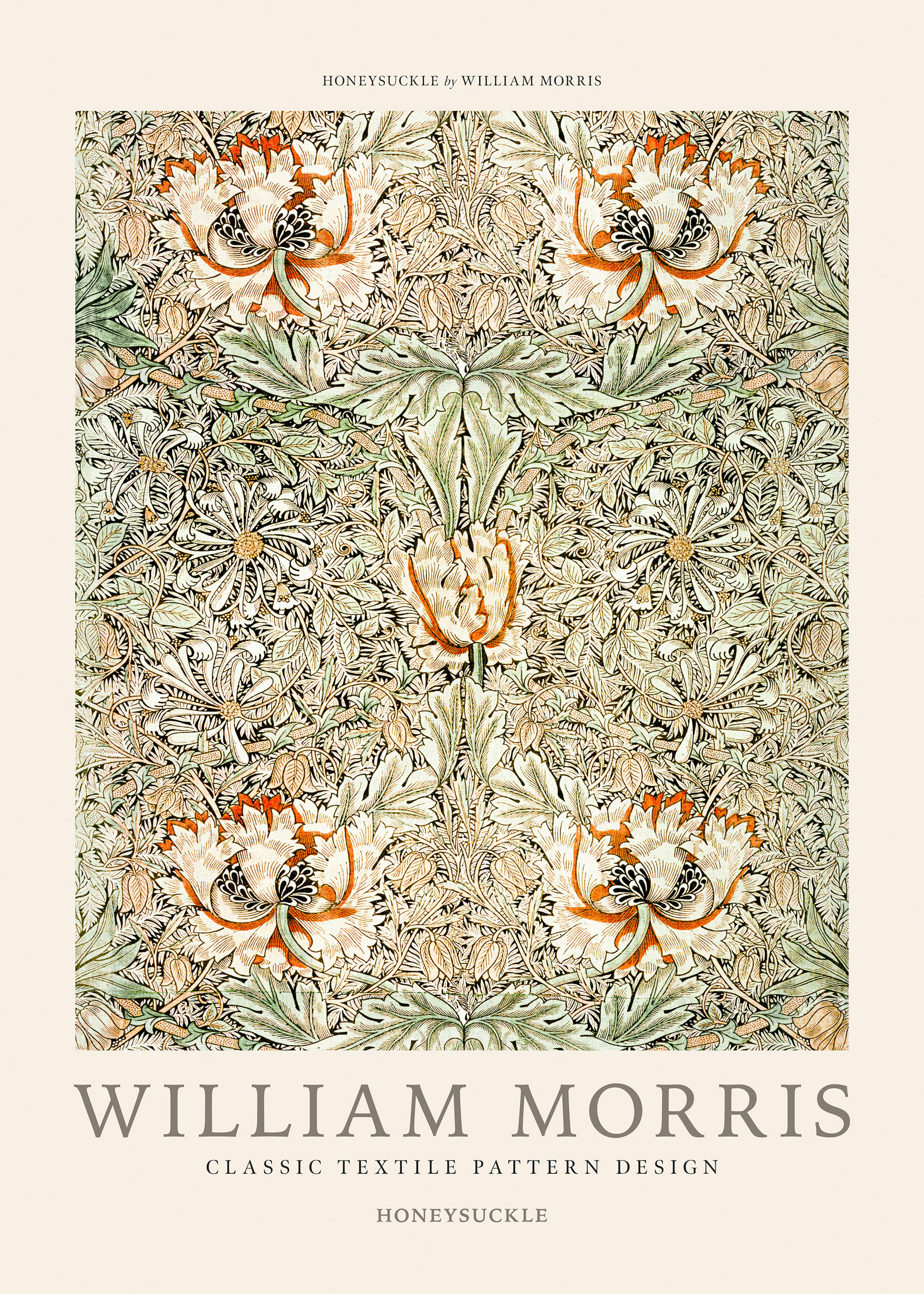 William Morris- Chèvrefeuille Affiche 0