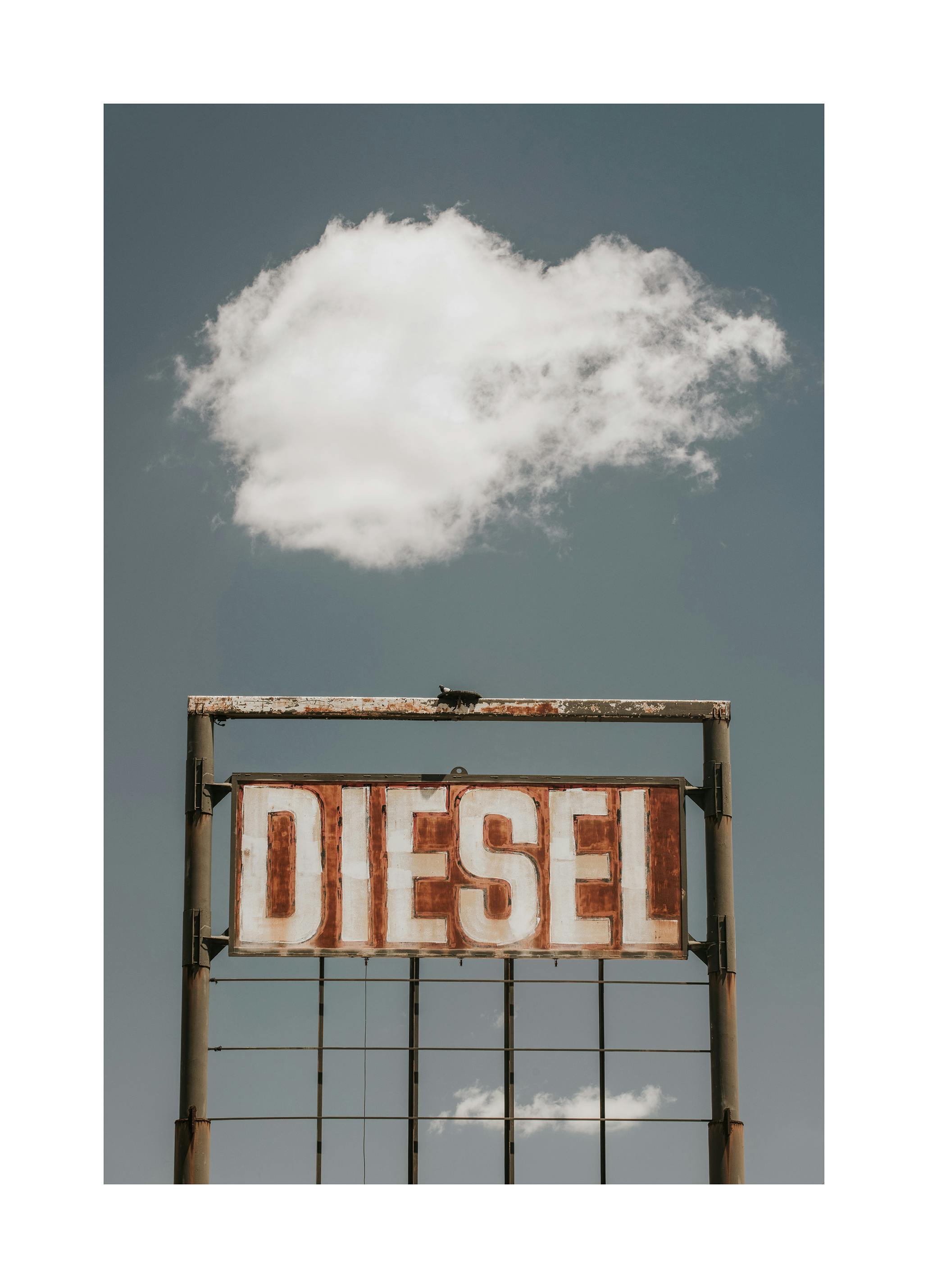Diesel Sign Poster (70x100 cm) - Poster Store