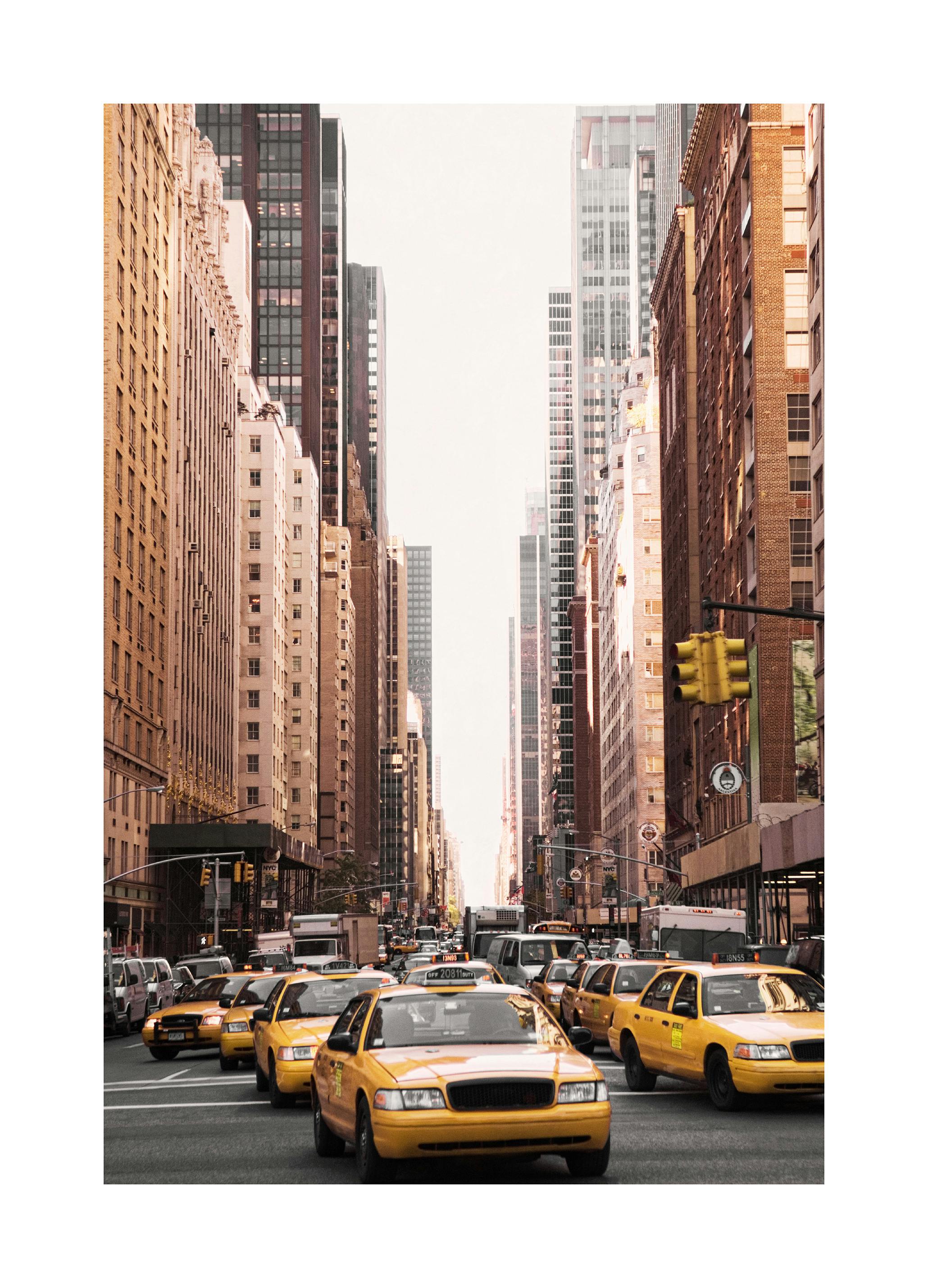 New York Rush Plakat (50x70 cm) - Poster Store