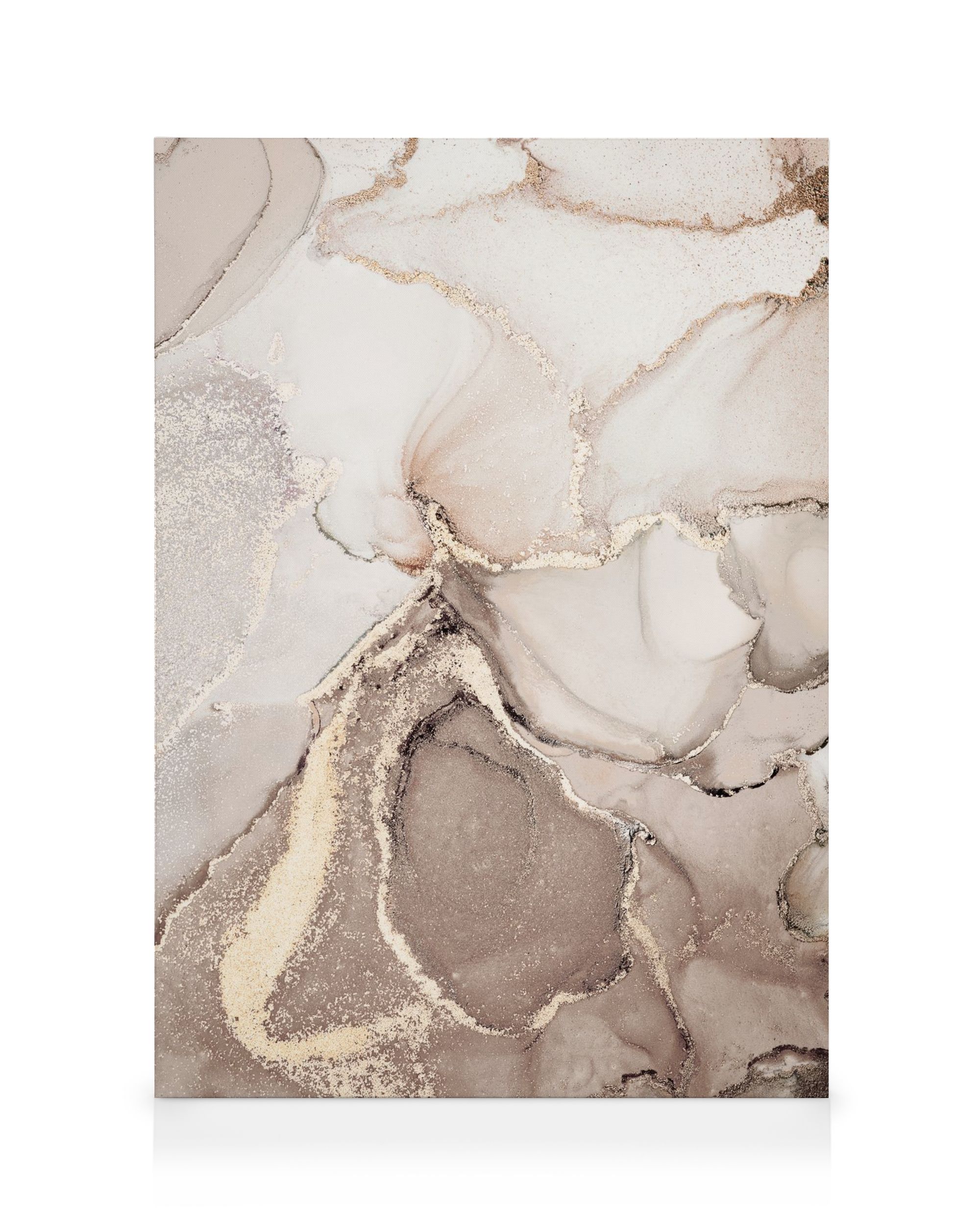Abstract Beige Marble No2 Canvas | Marble Artwork Abstract Beige Light ...