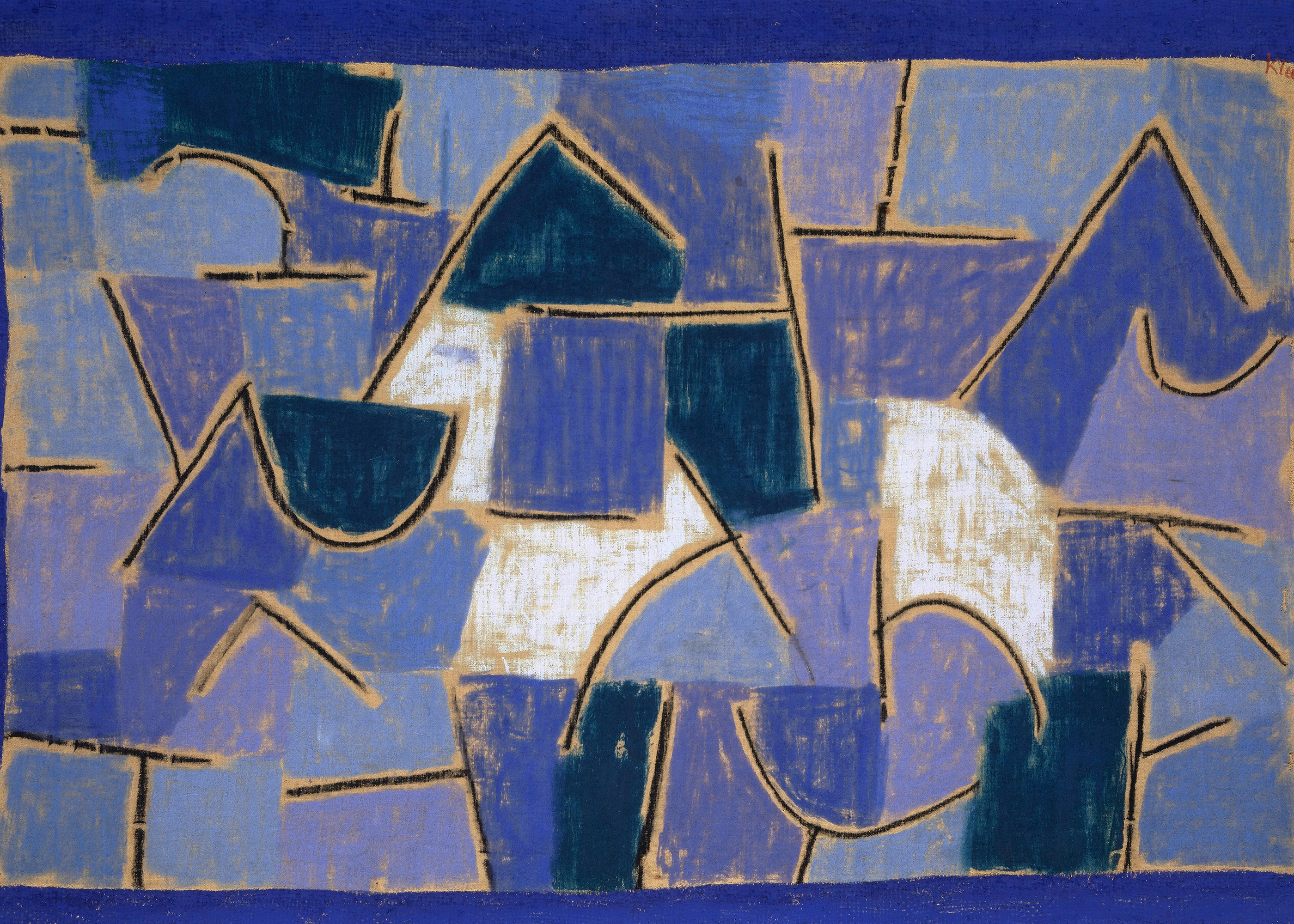Paul Klee Blue Night Abstract Poster | Poster Store US